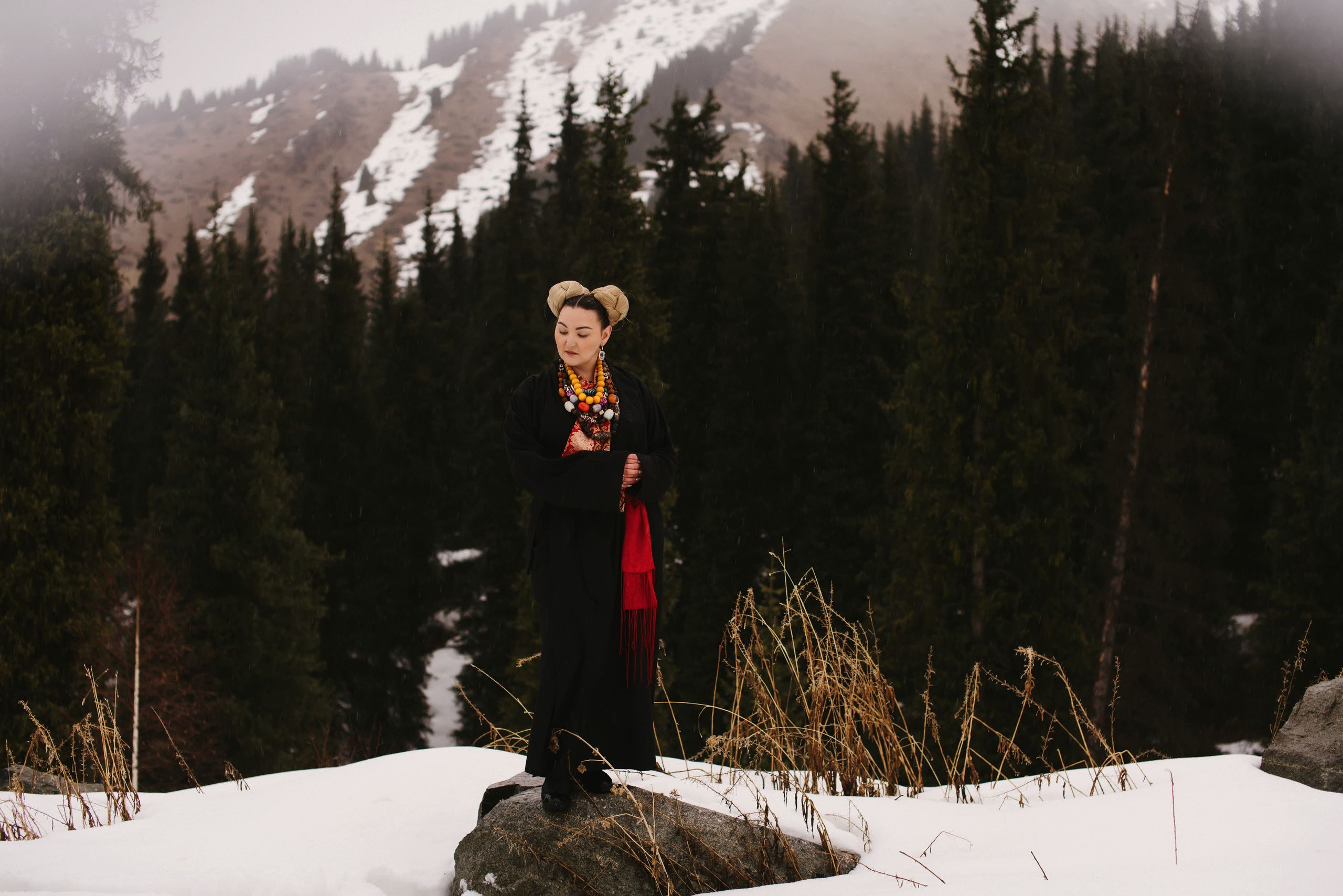 Мадина Баянбулова. Профессиональная съемка в Алматы