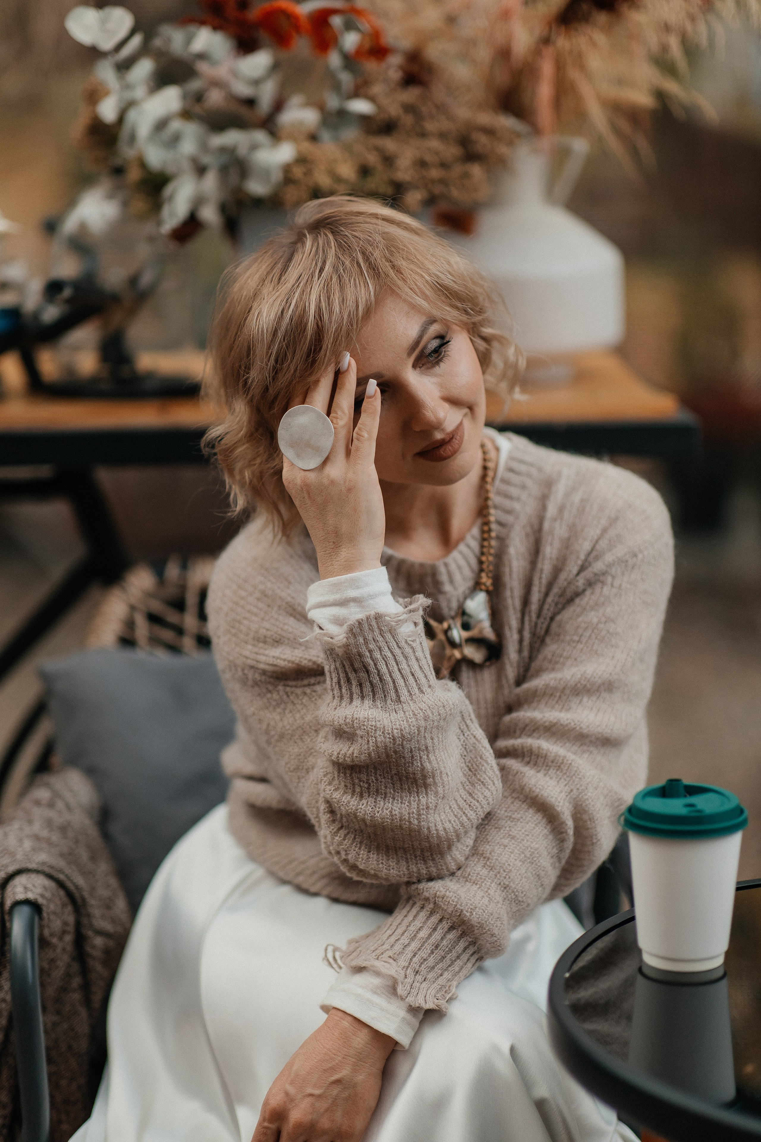 Маша и осень