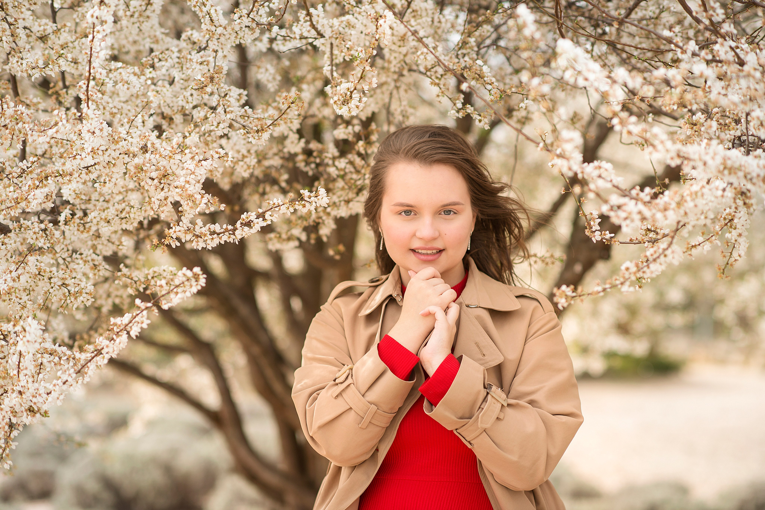 В цветущем миндале. Семейный и детский фотограф в Севастополе. Семейный фотограф в Ялте