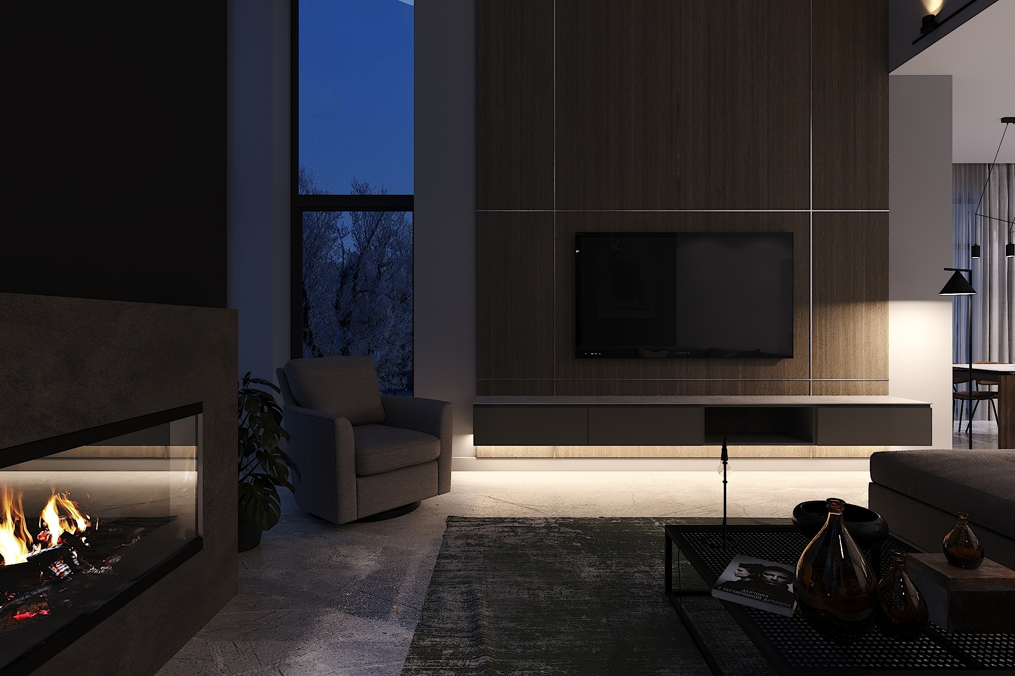 КП Руза Фэмили Парк. Загородный дом. 204 м². Авторский дизайн интерьера