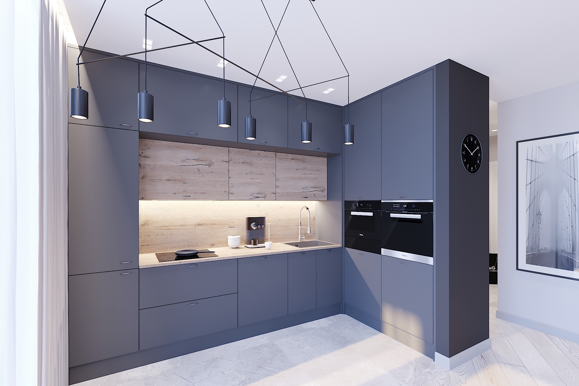 ЖК Новая Звезда. 2-к квартира. 78 м². Авторский дизайн интерьера