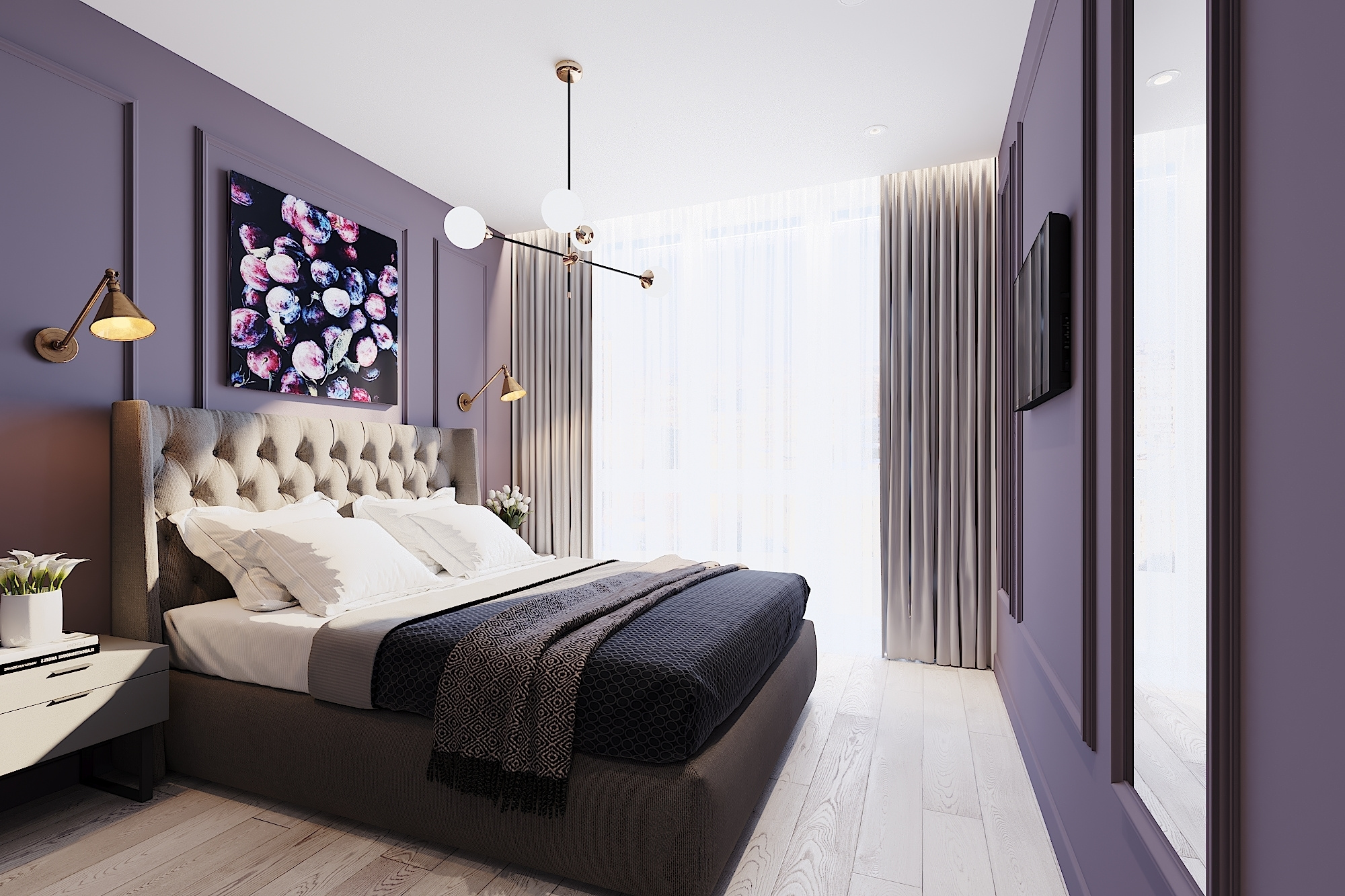 ЖК Новая Звезда. 2-к квартира. 78 м². Авторский дизайн интерьера