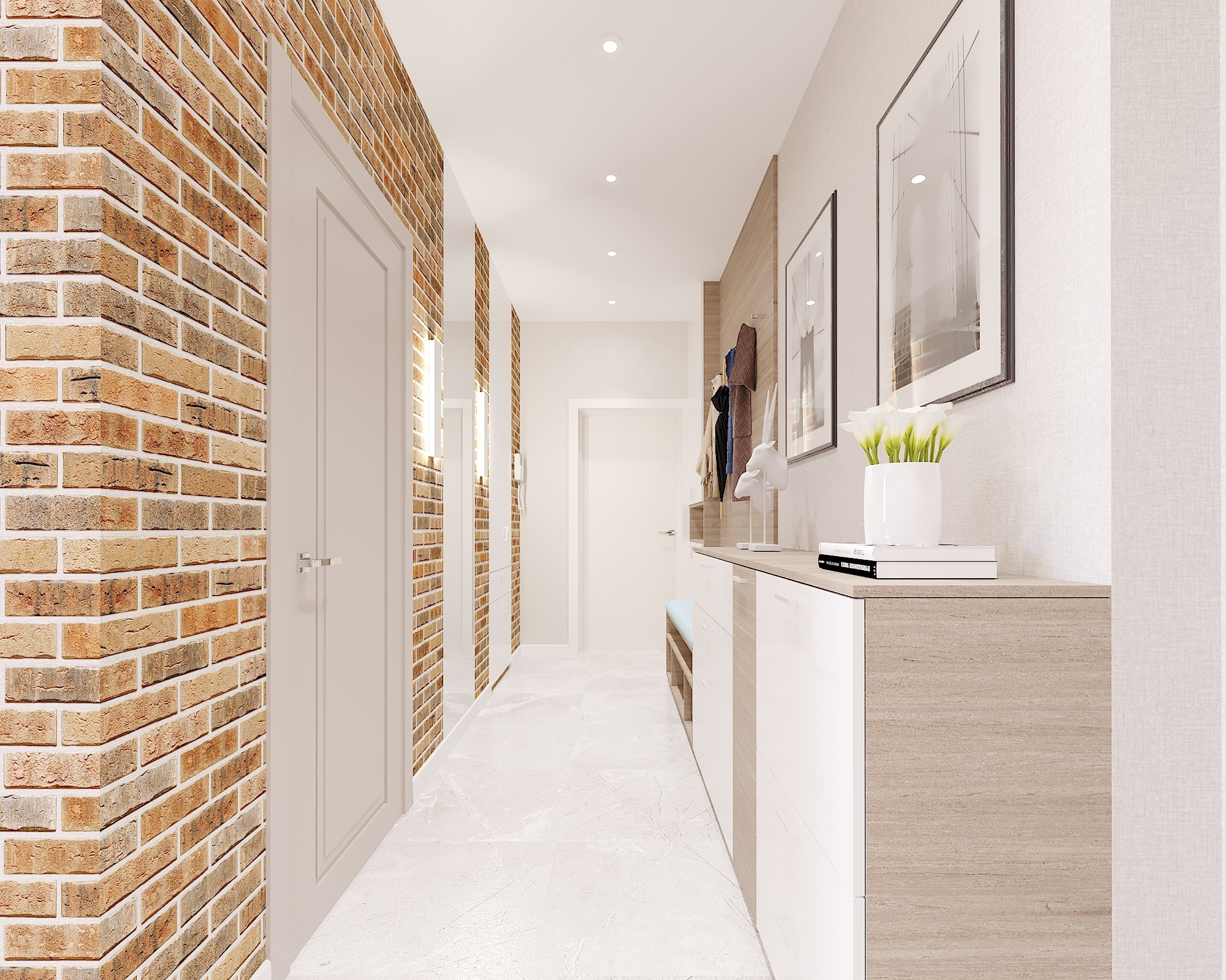 ЖК Рассказово. 2-к квартира. 68 м². Авторский дизайн интерьера