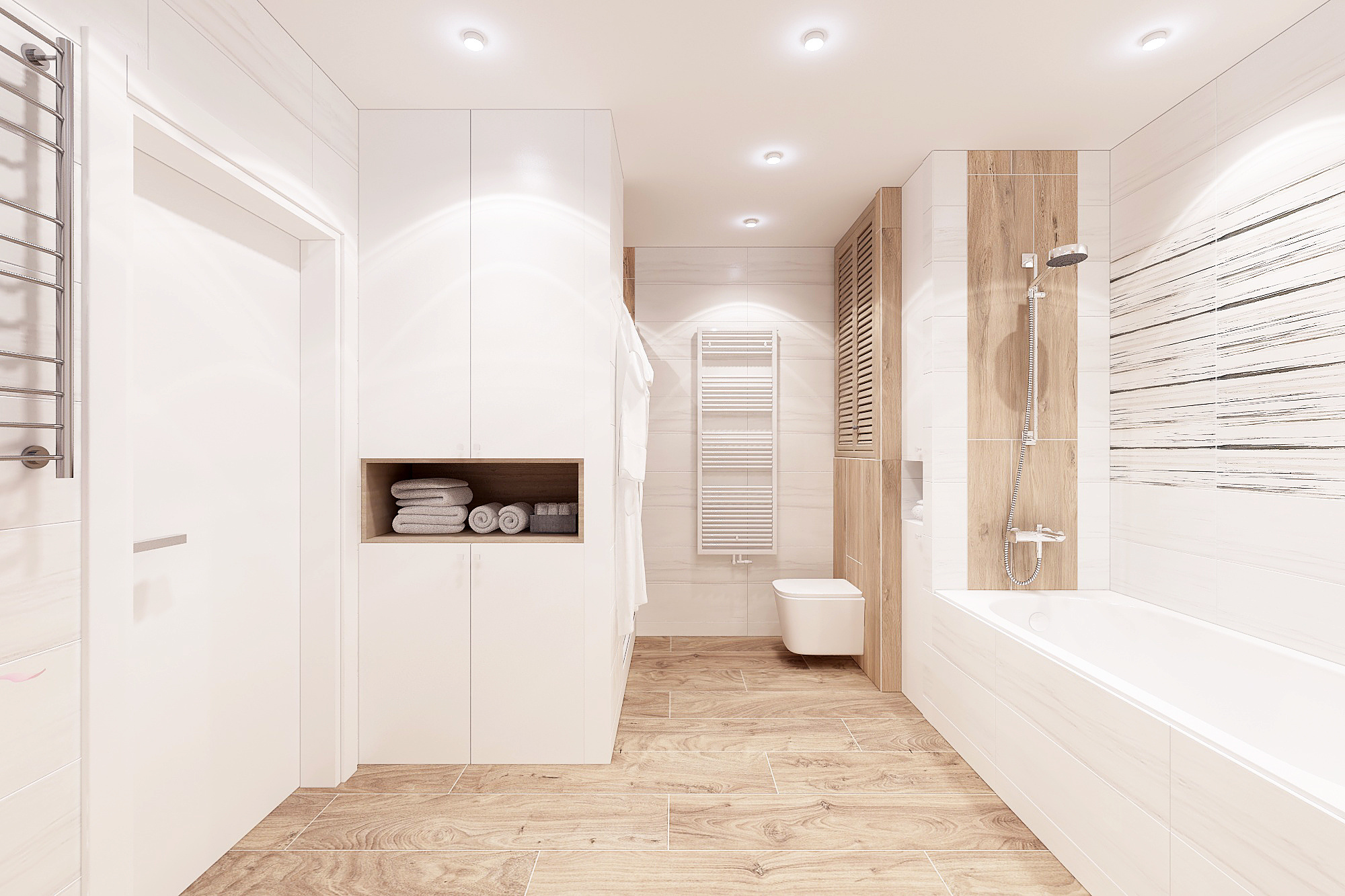 ЖК Новое Домодедово. 3-к квартира. 75 м². Авторский дизайн интерьера