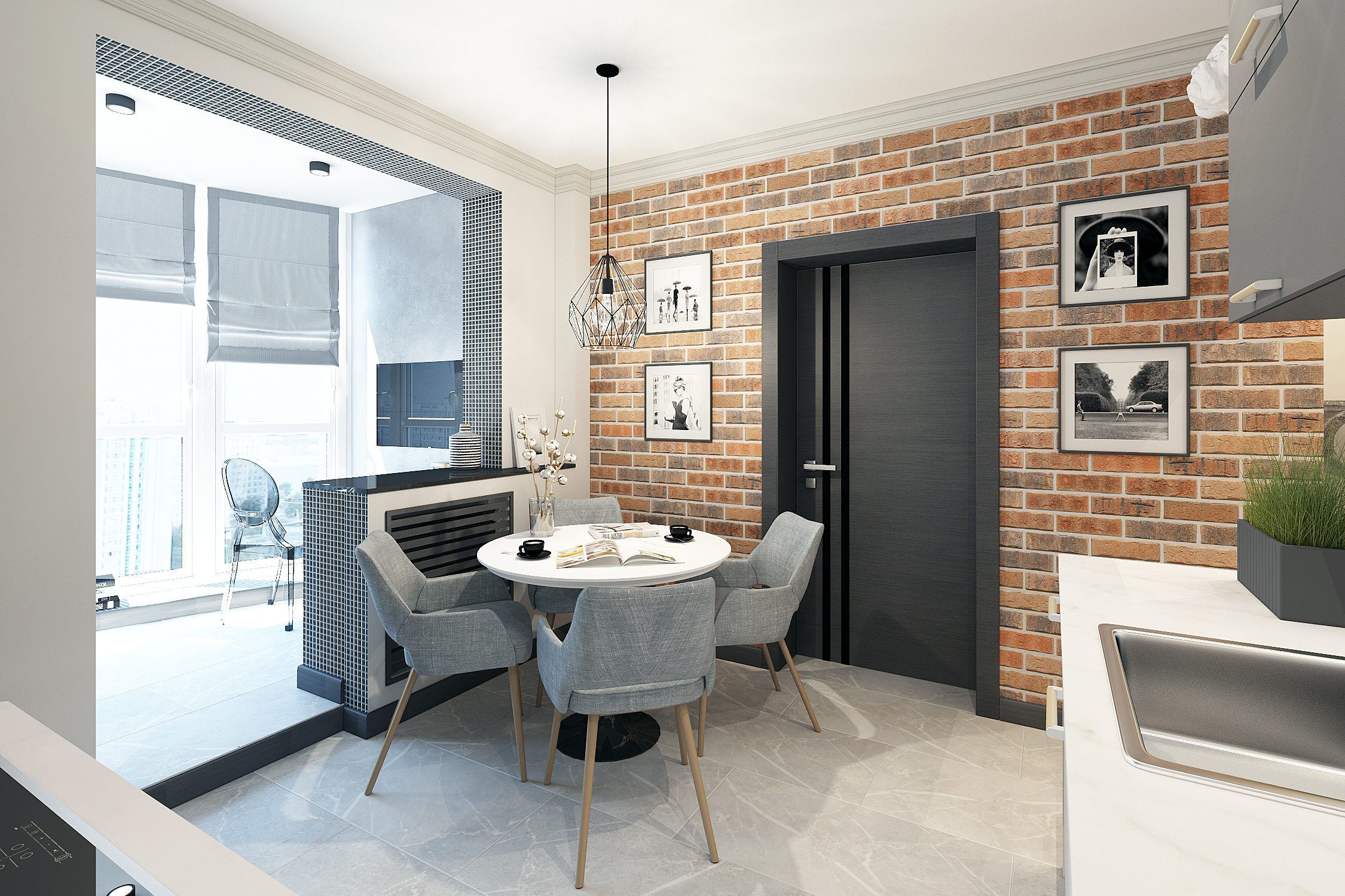 ЖК Московский. 1-к квартира. 42 м². Авторский дизайн интерьера