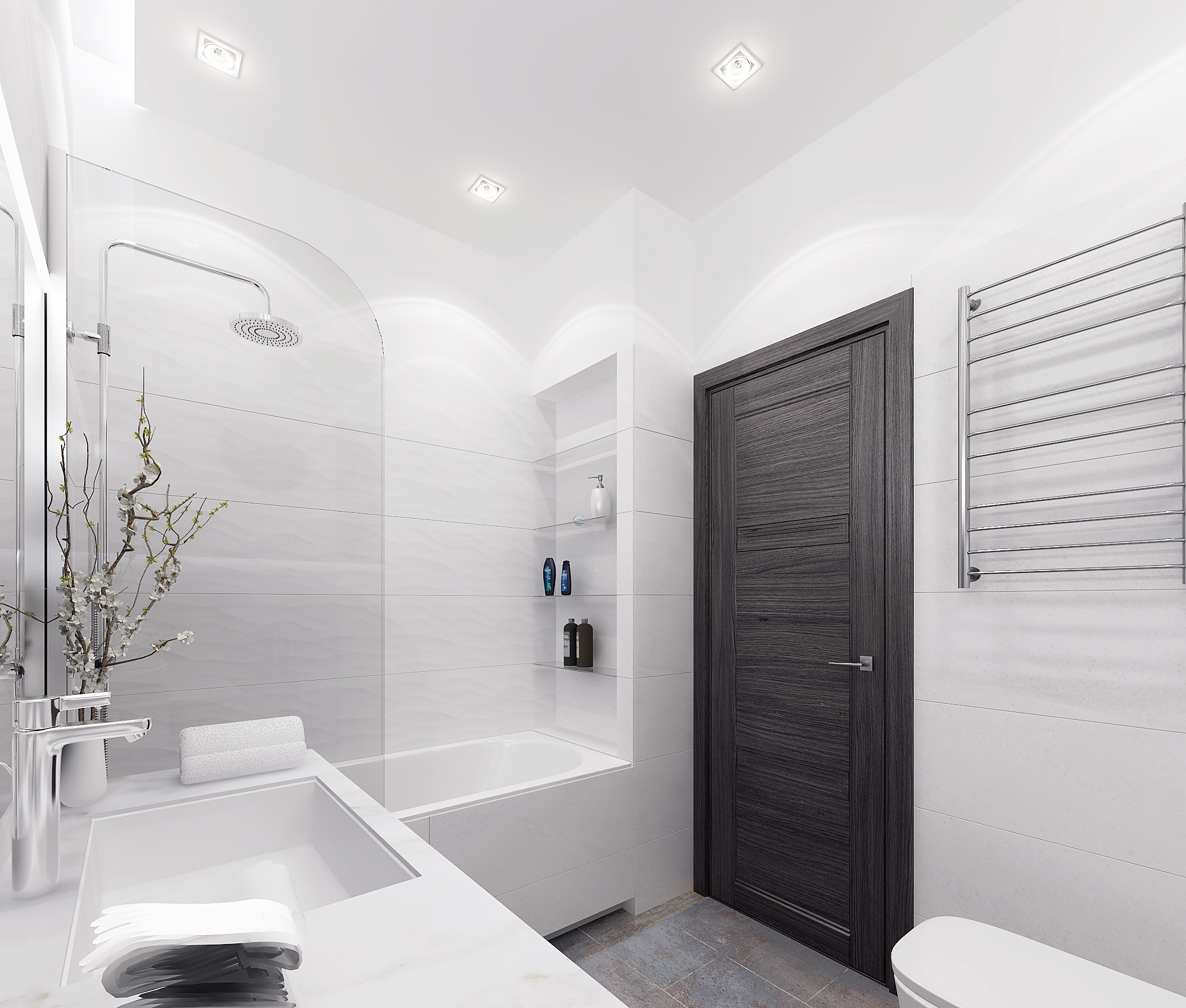 ЖК Триколор. 3-к квартира. 115 м². Авторский дизайн интерьера