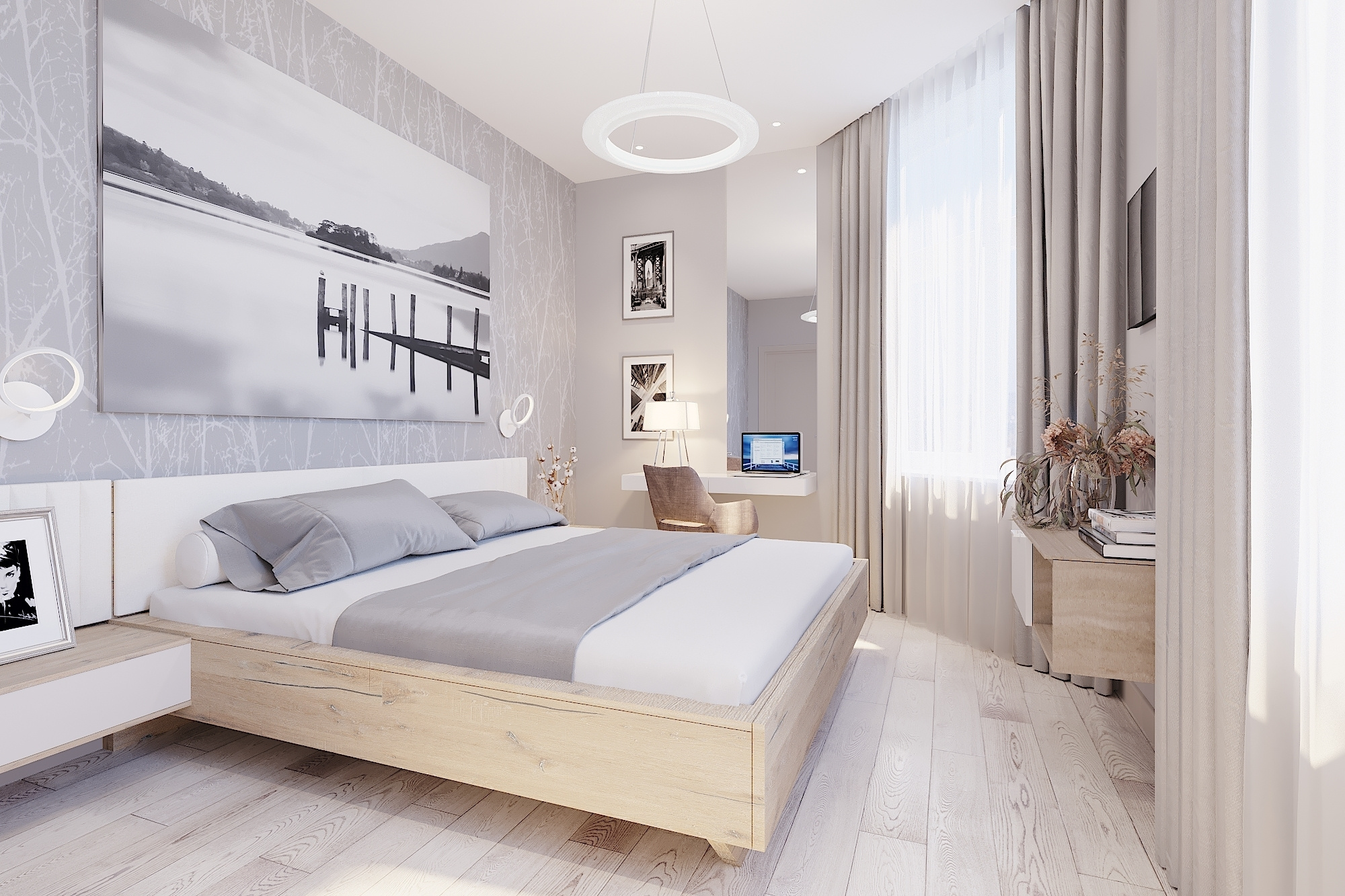 ЖК Рассказово. 2-к квартира. 68 м². Авторский дизайн интерьера