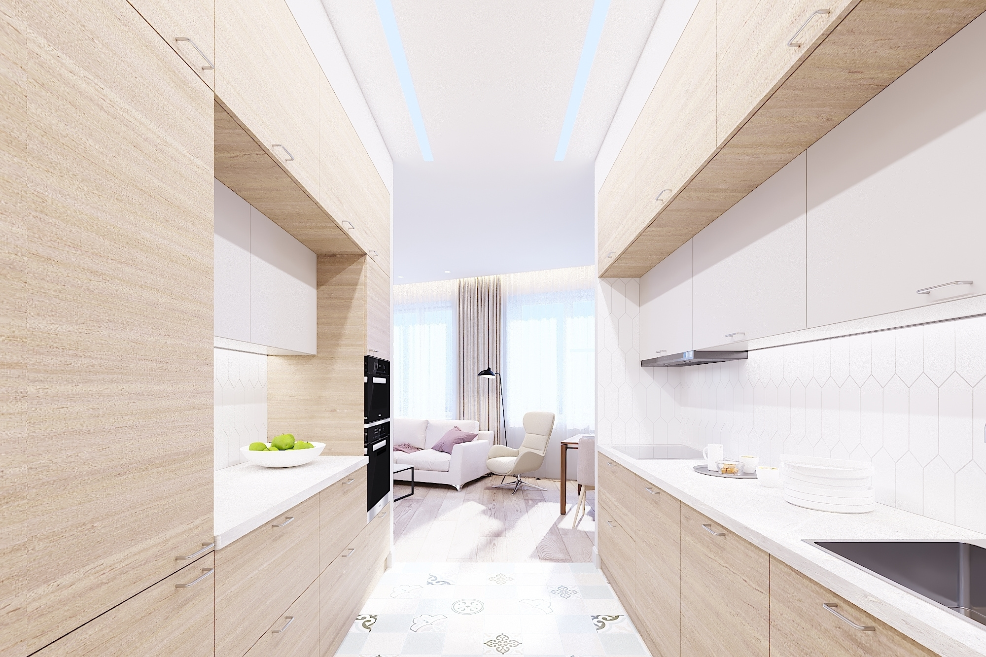 ЖК Велтон Парк. 3-к квартира. 93 м². Авторский дизайн интерьера