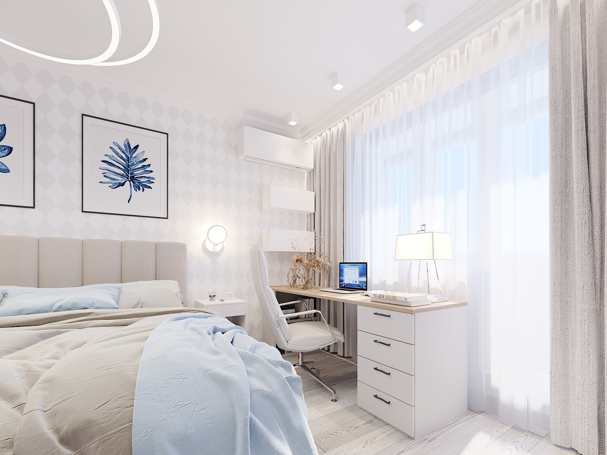 ЖК Севастопольский. 2-к квартира. 55 м². Авторский дизайн интерьера