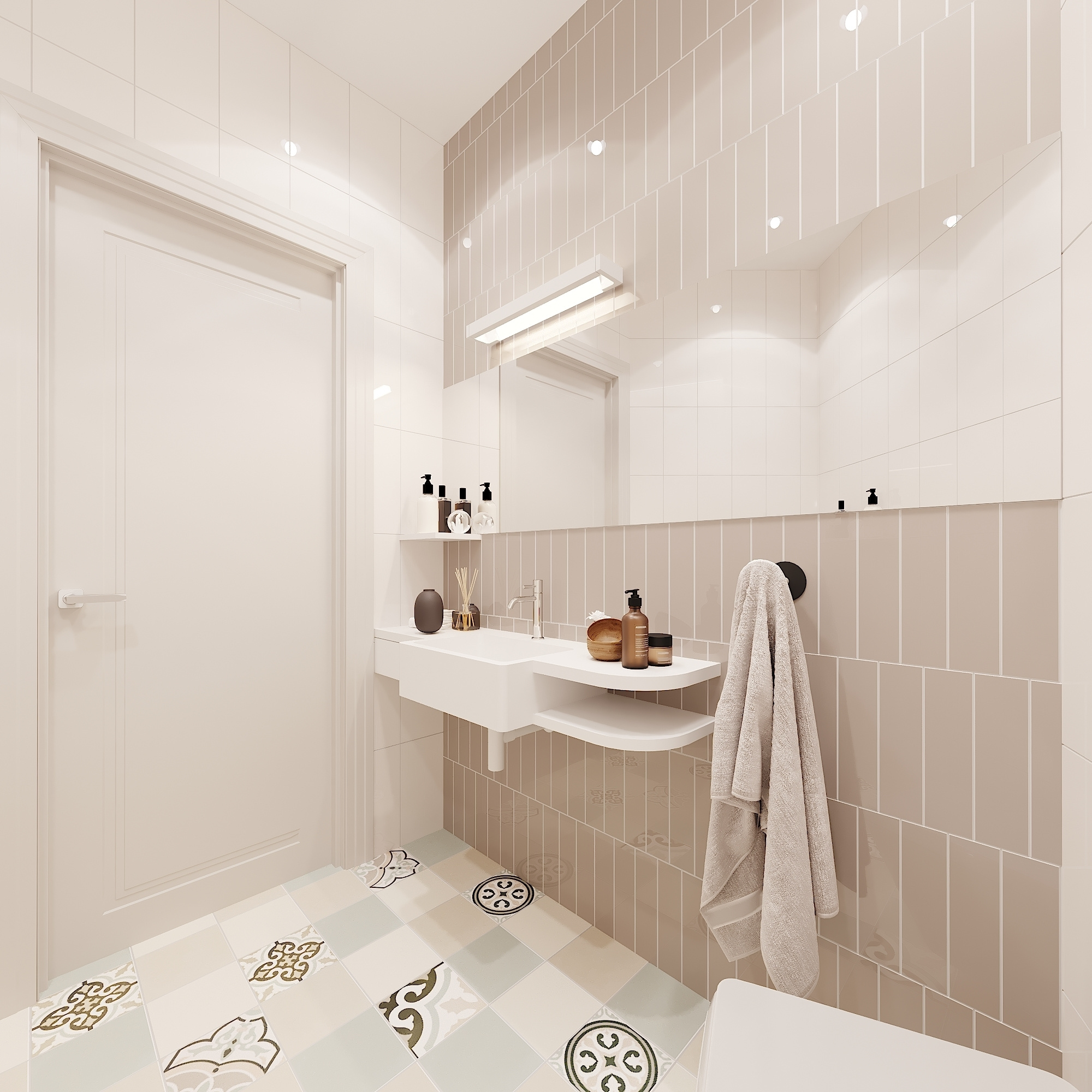 ЖК Велтон Парк. 3-к квартира. 93 м². Авторский дизайн интерьера