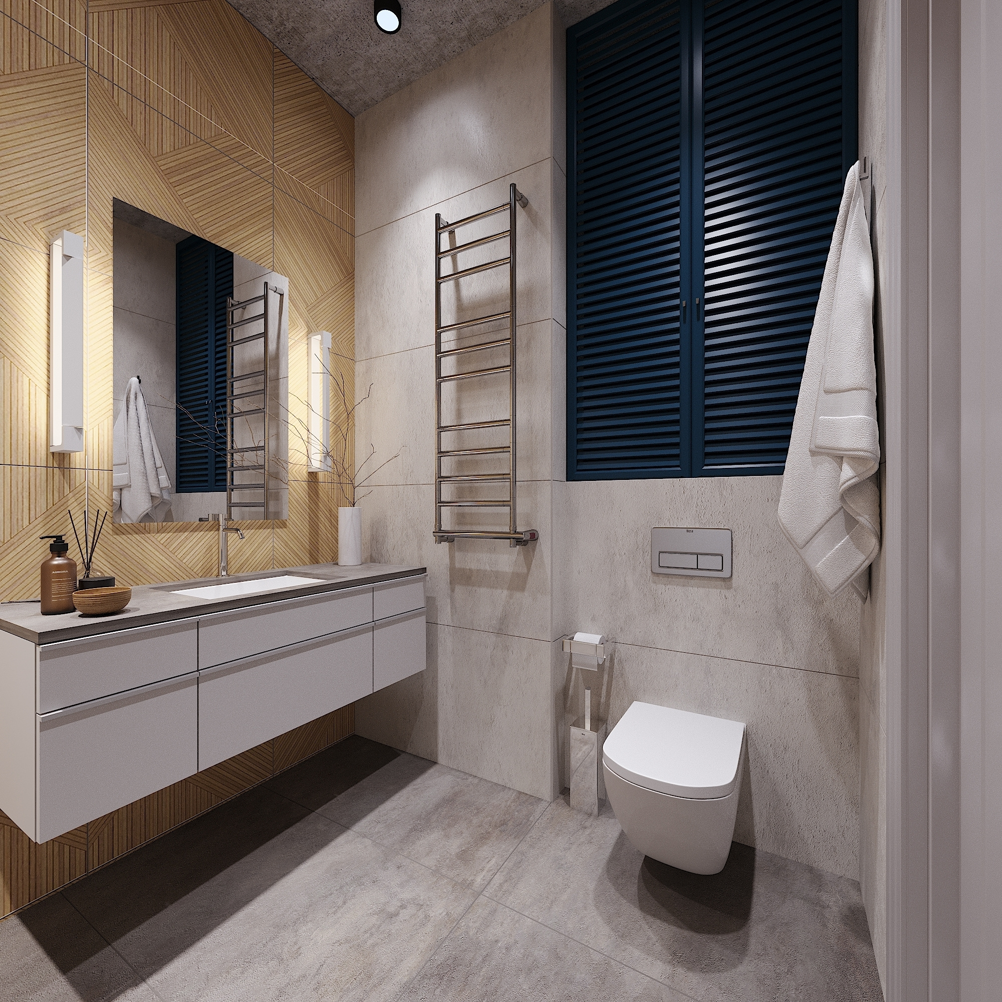 ЖК Скандинавия. 4-к квартира. 123 м². Авторский дизайн интерьера