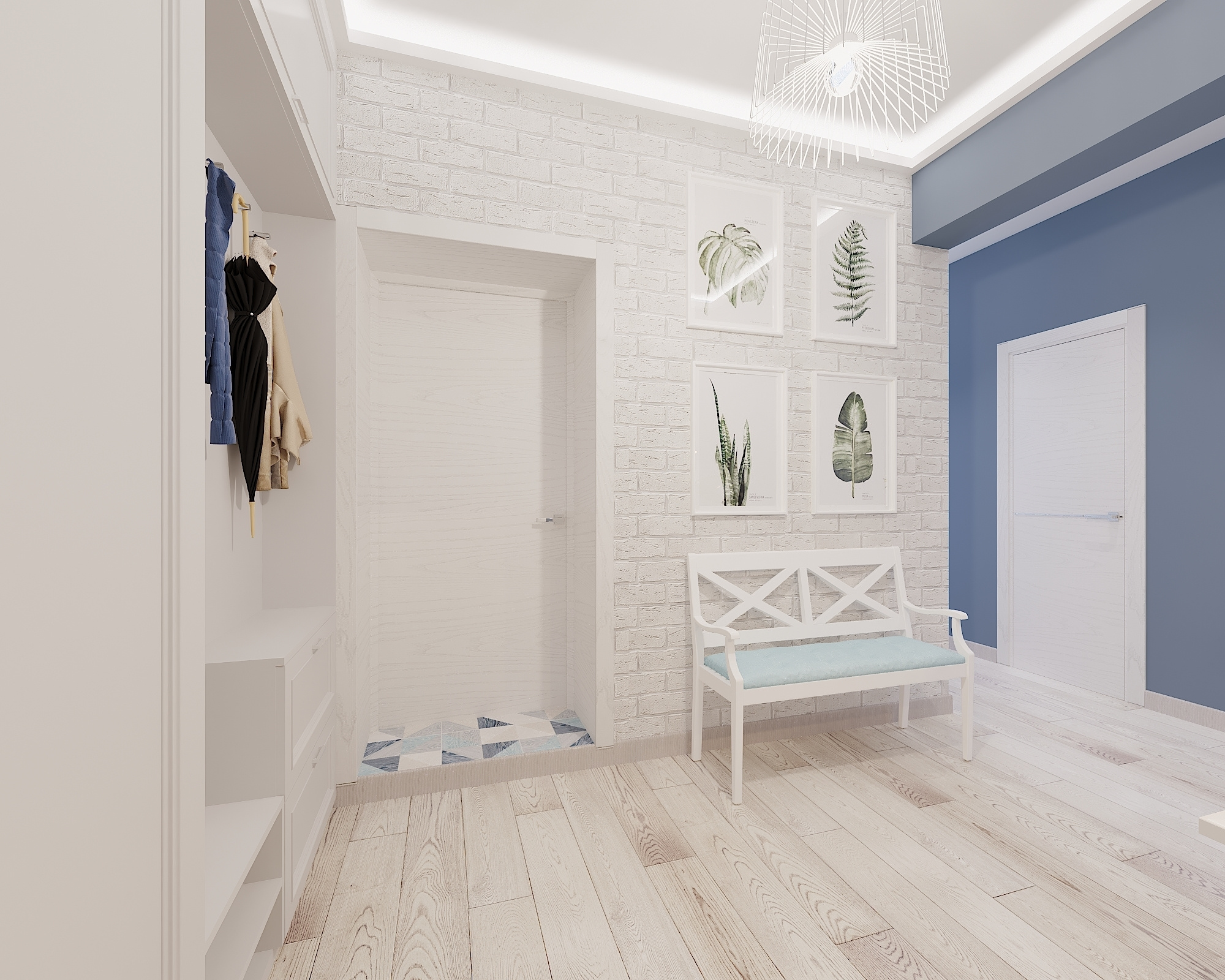 ЖК Авиамоторная. 1-к квартира. 47 м². Авторский дизайн интерьера