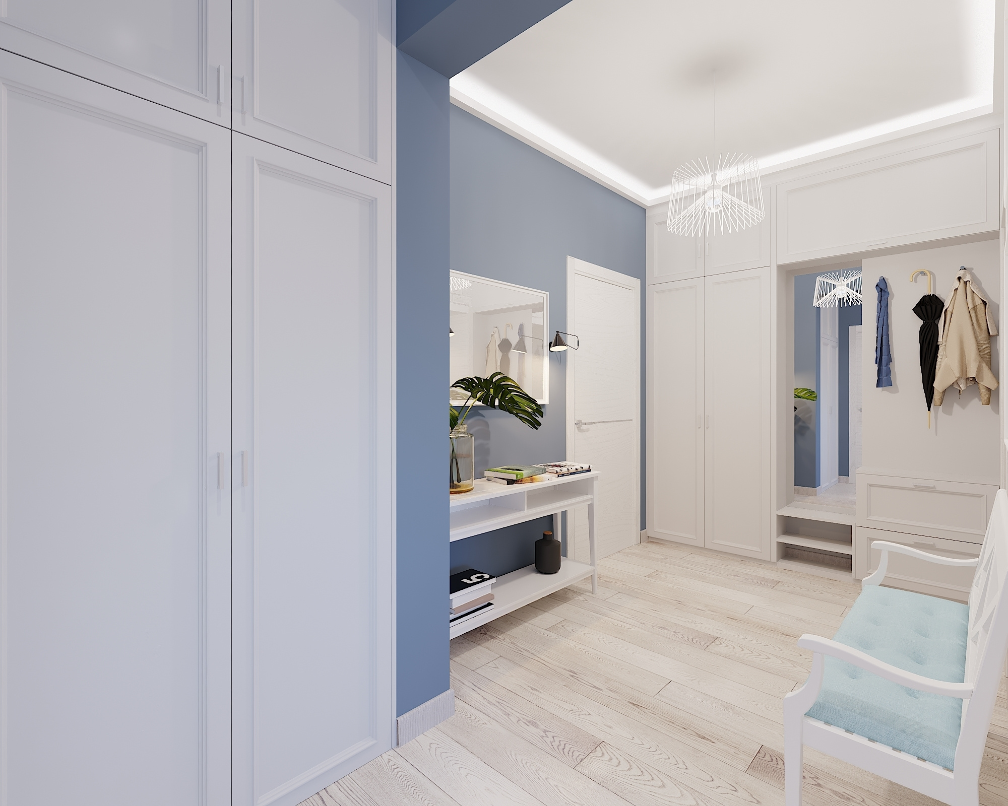 ЖК Авиамоторная. 1-к квартира. 47 м². Авторский дизайн интерьера