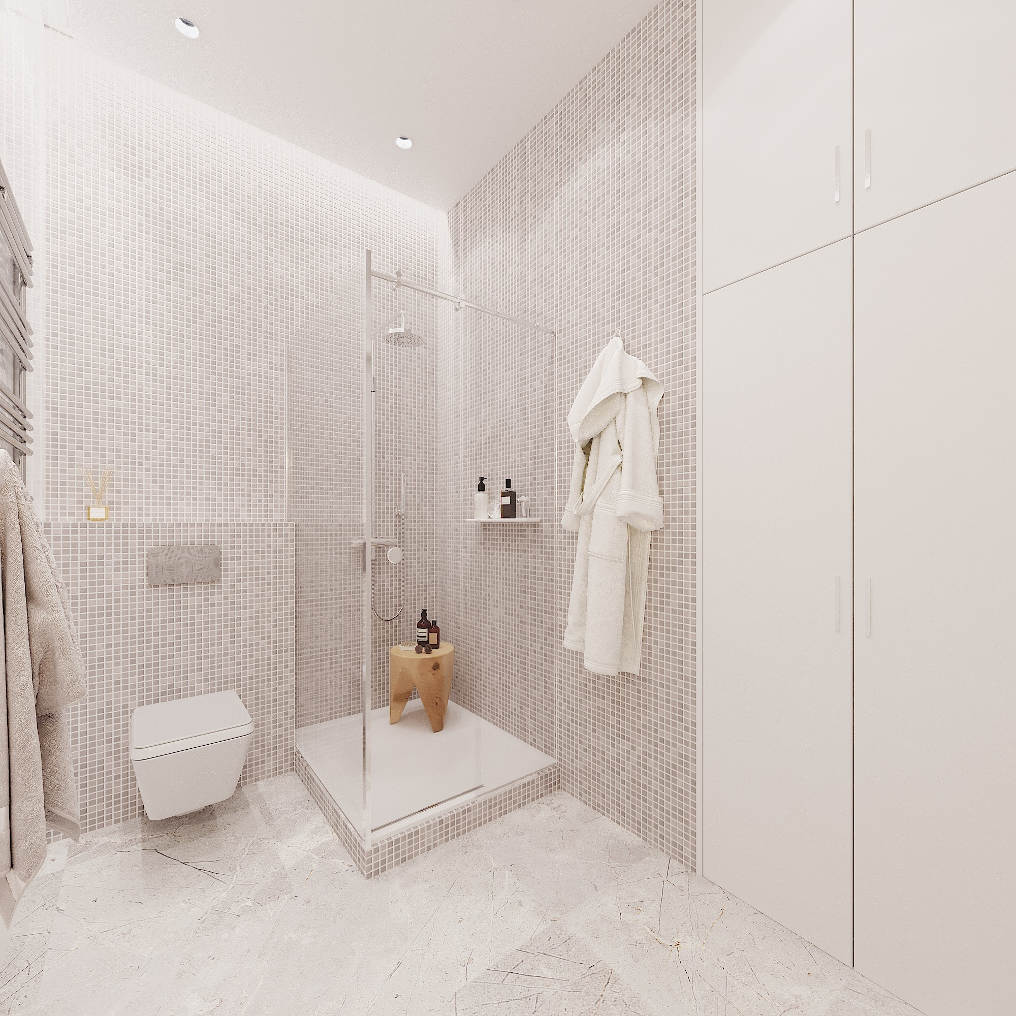 ЖК ЗИЛАРТ. 1-к квартира. 47 м². Авторский дизайн интерьера