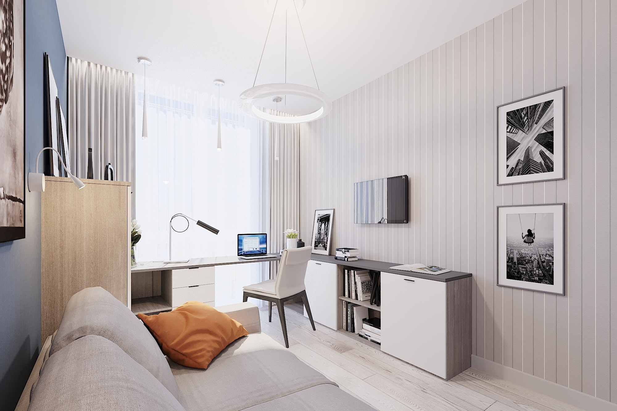 ЖК Новая Звезда. 2-к квартира. 78 м². Авторский дизайн интерьера