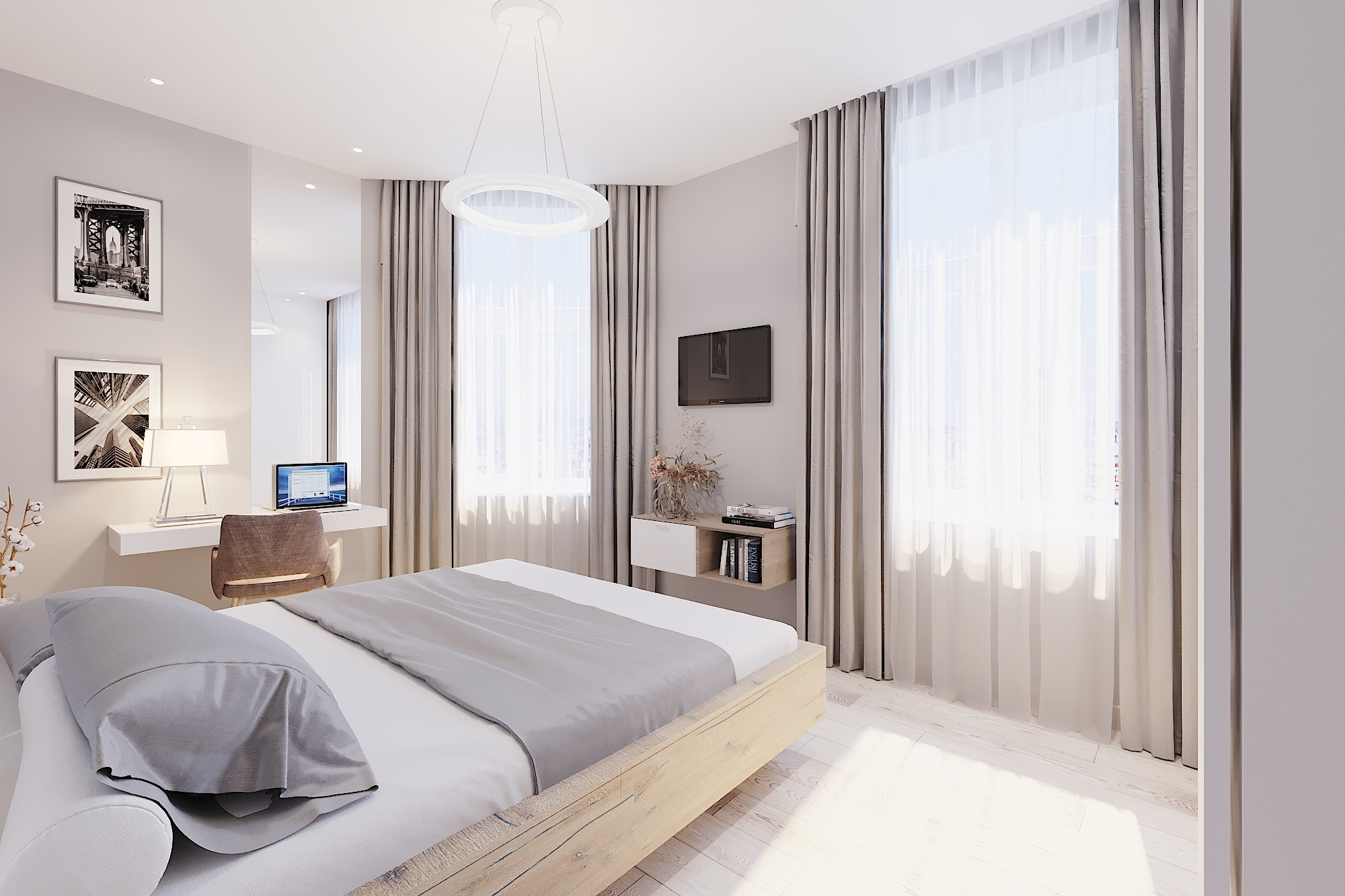 ЖК Рассказово. 2-к квартира. 68 м². Авторский дизайн интерьера