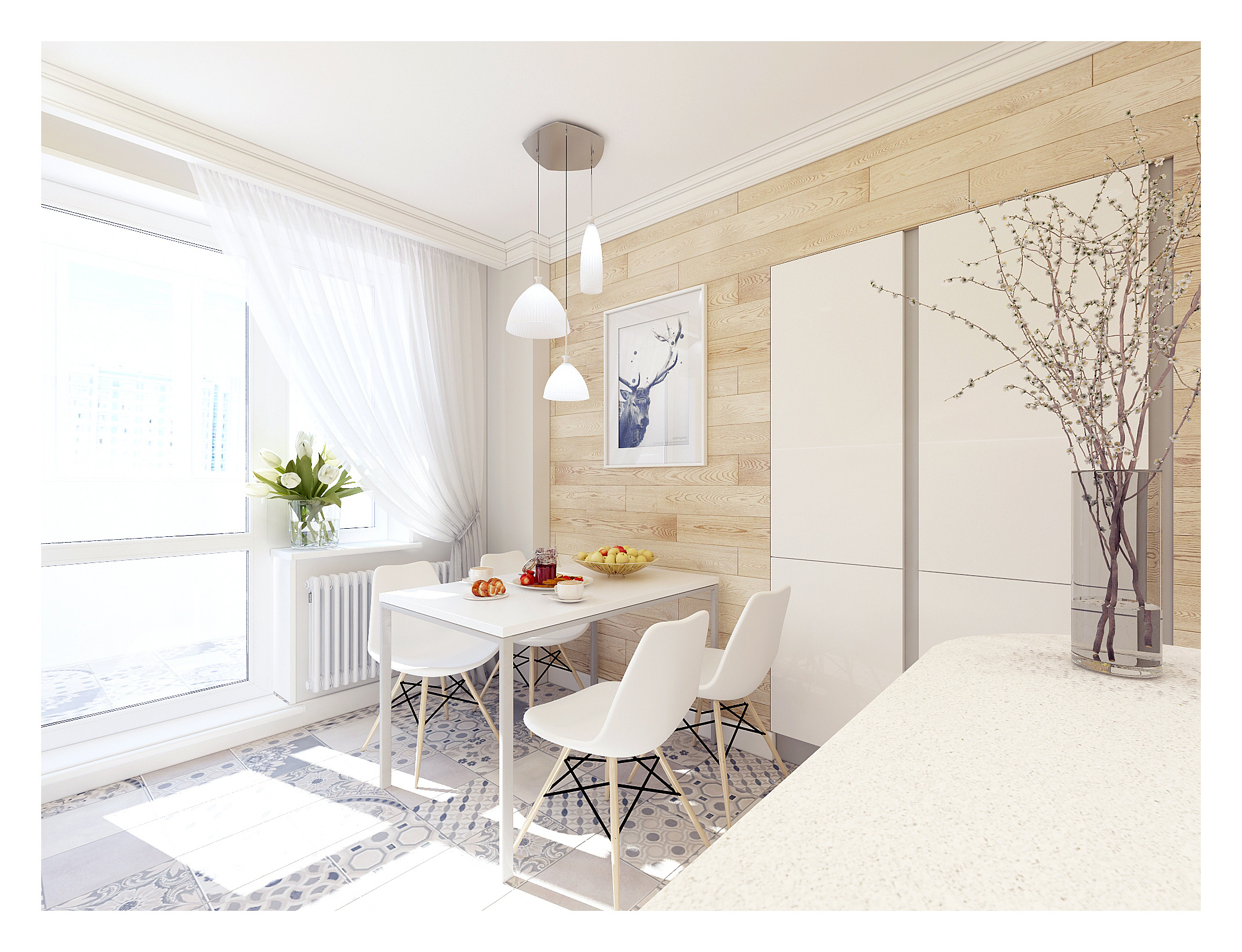 ЖК Московский. 2-к квартира. 57 м². Авторский дизайн интерьера