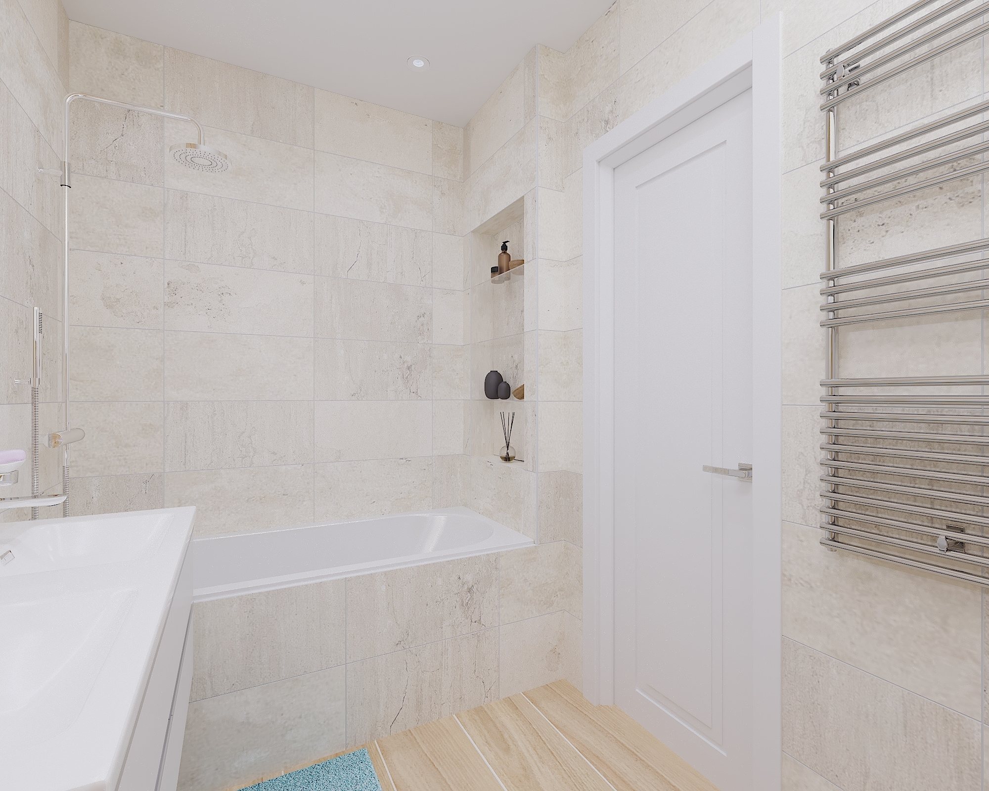 ЖК Арт. 3-к квартира. 81 м². Авторский дизайн интерьера