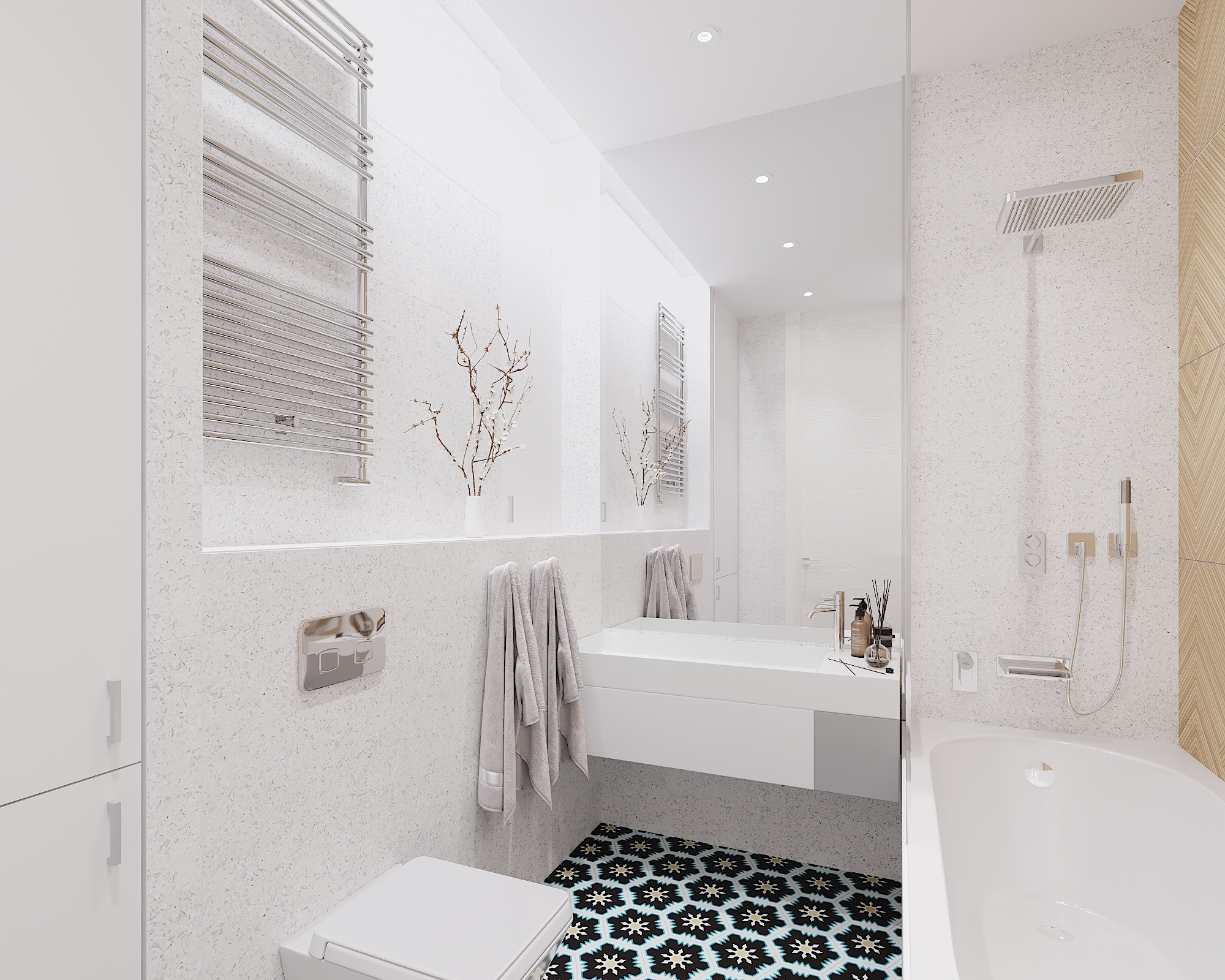 ЖК Технопарк. 1-к квартира. 38 м². Авторский дизайн интерьера