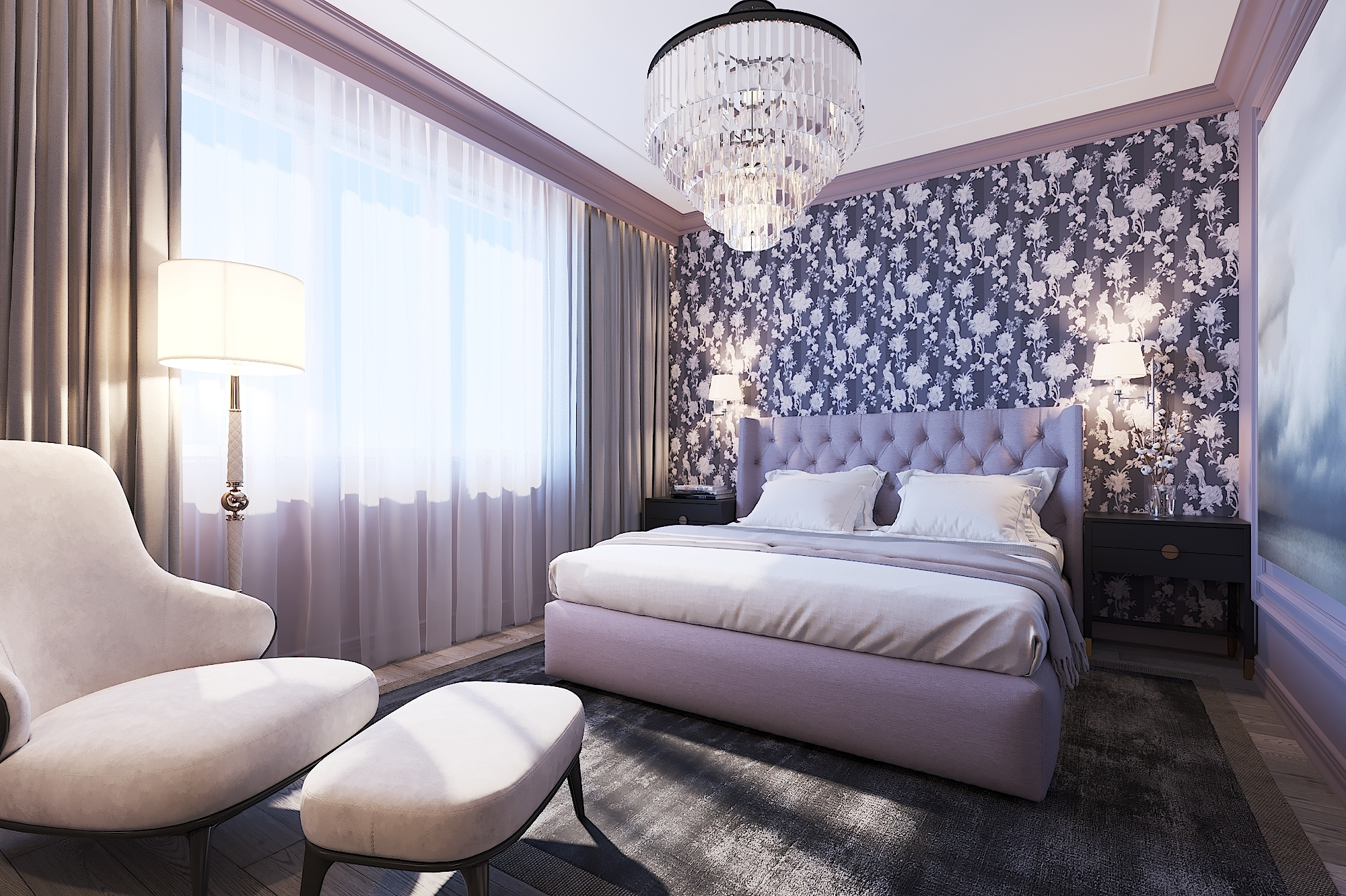 ЖК Дубровка. 4-к квартира.181 м². Авторский дизайн интерьера