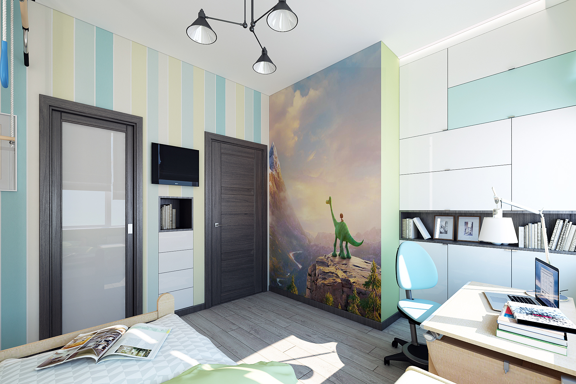 ЖК Триколор. 3-к квартира. 115 м². Авторский дизайн интерьера