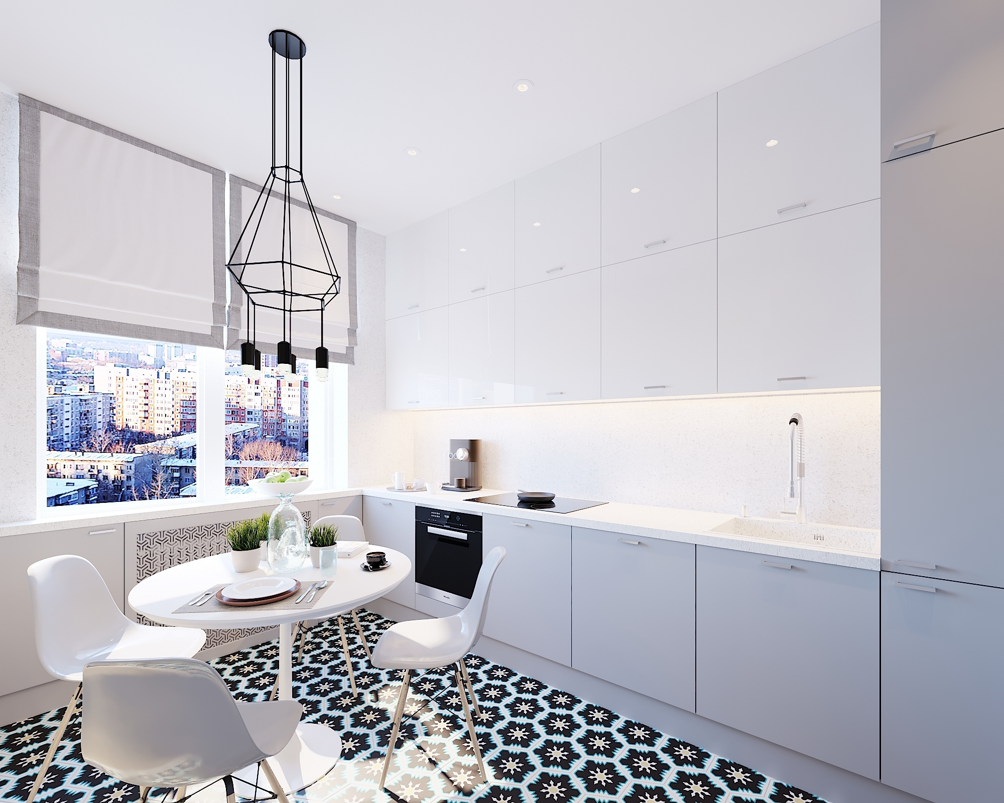 ЖК Технопарк. 1-к квартира. 38 м². Авторский дизайн интерьера