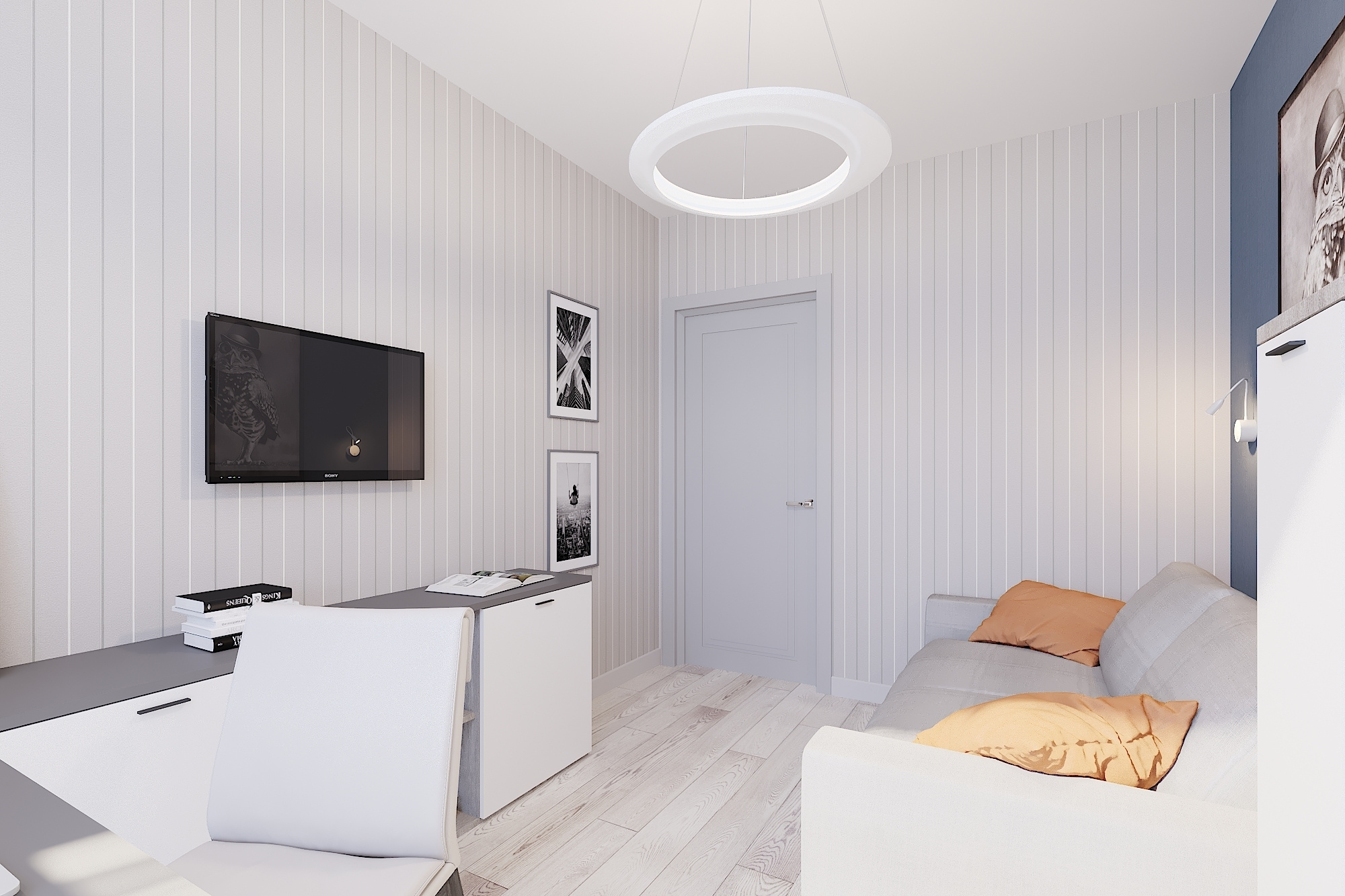 ЖК Новая Звезда. 2-к квартира. 78 м². Авторский дизайн интерьера