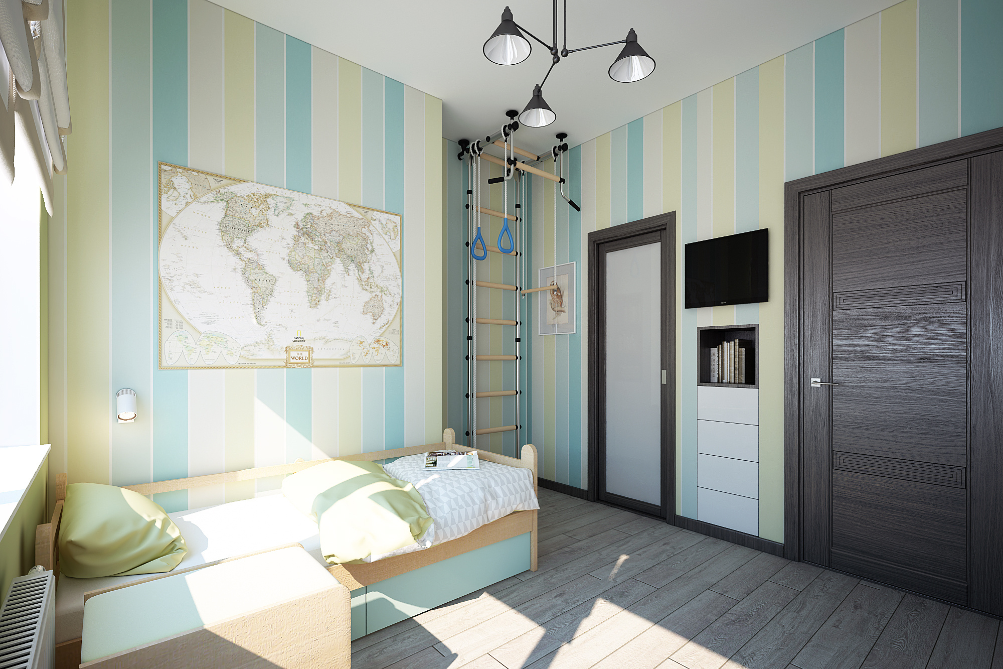 ЖК Триколор. 3-к квартира. 115 м². Авторский дизайн интерьера