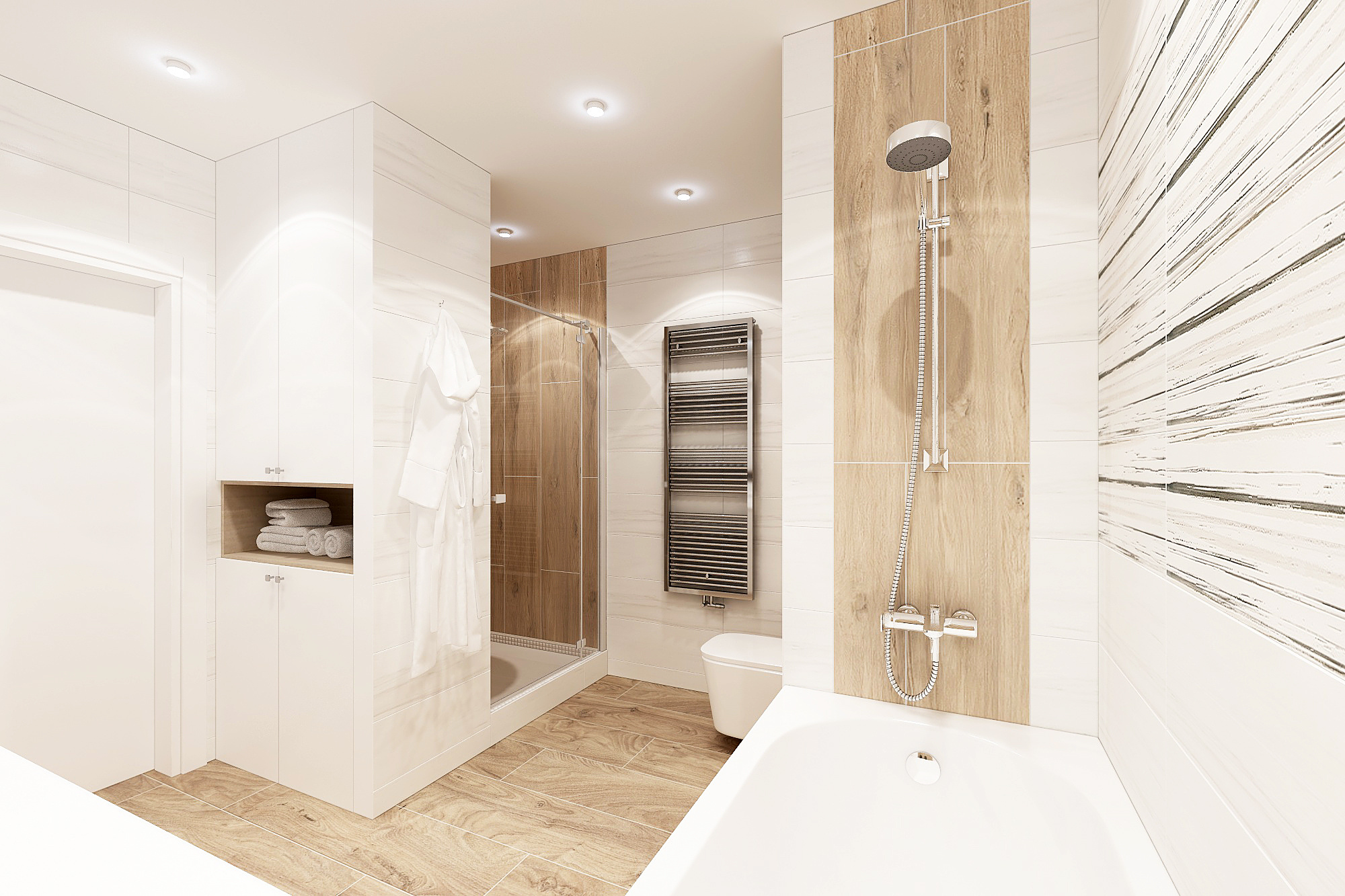 ЖК Новое Домодедово. 3-к квартира. 75 м². Авторский дизайн интерьера