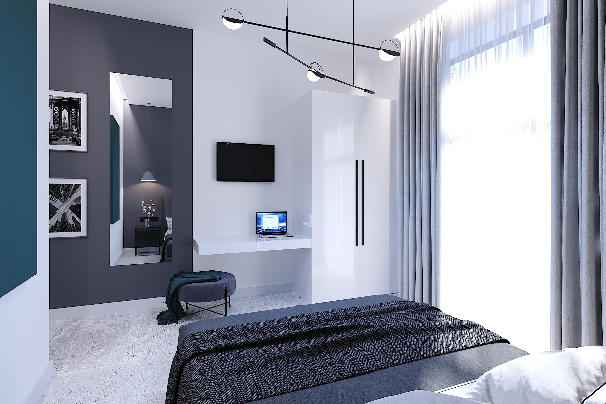 КП Руза Фэмили Парк. Загородный дом. 204 м². Авторский дизайн интерьера