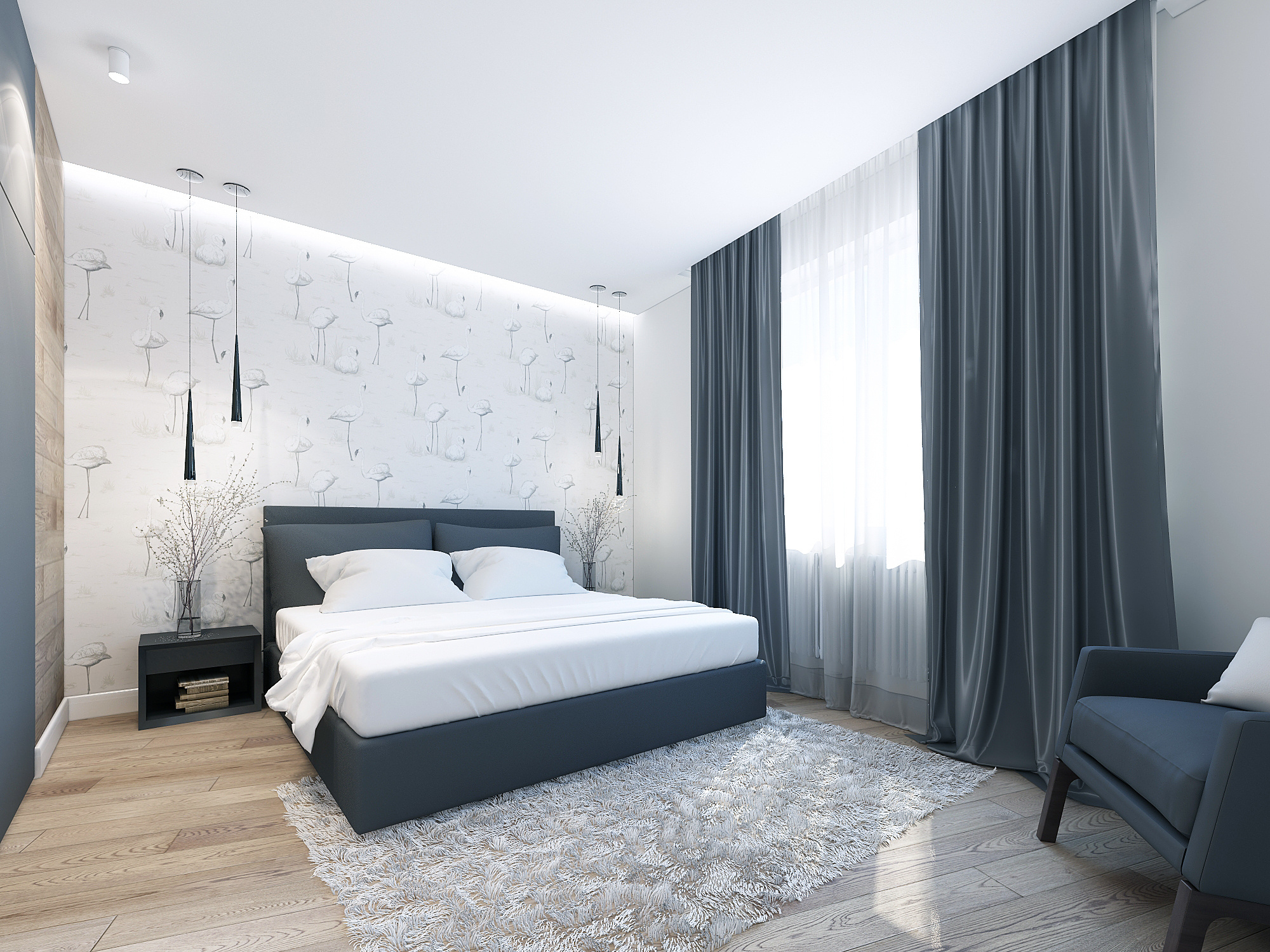 3-к квартира. 90 м². Авторский дизайн интерьера