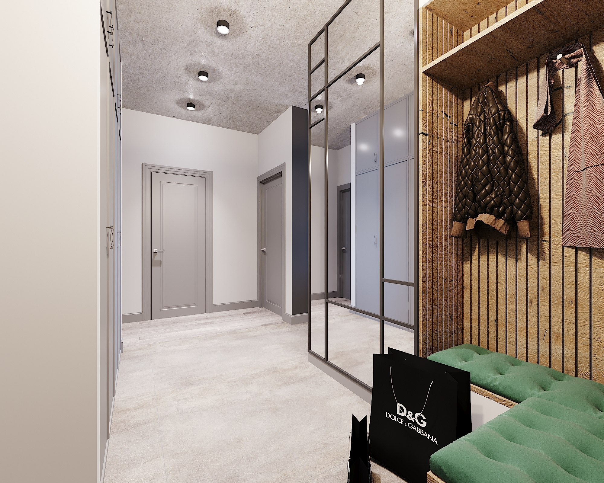 ЖК Скандинавия. 4-к квартира. 123 м². Авторский дизайн интерьера