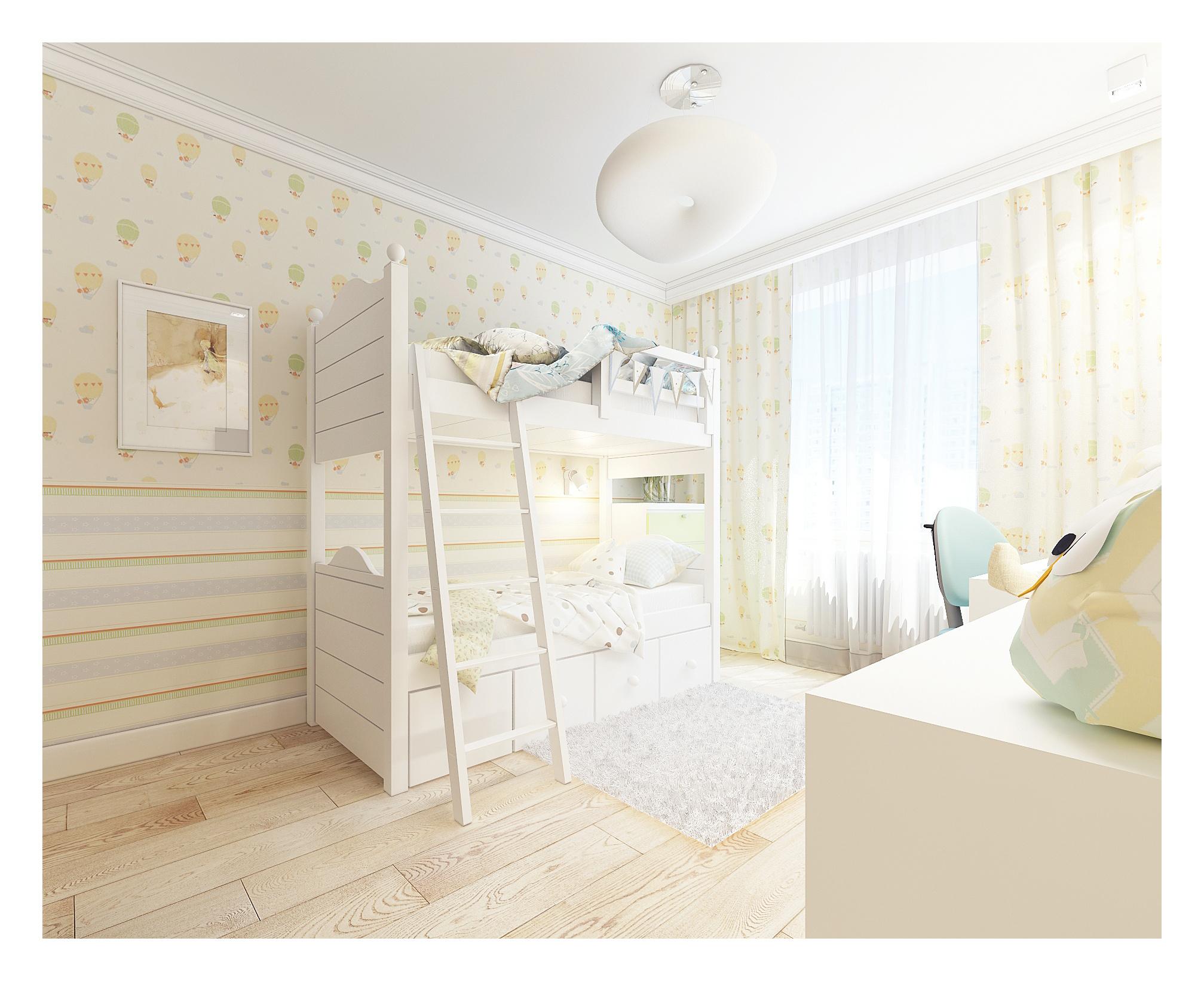 ЖК Московский. 2-к квартира. 57 м². Авторский дизайн интерьера