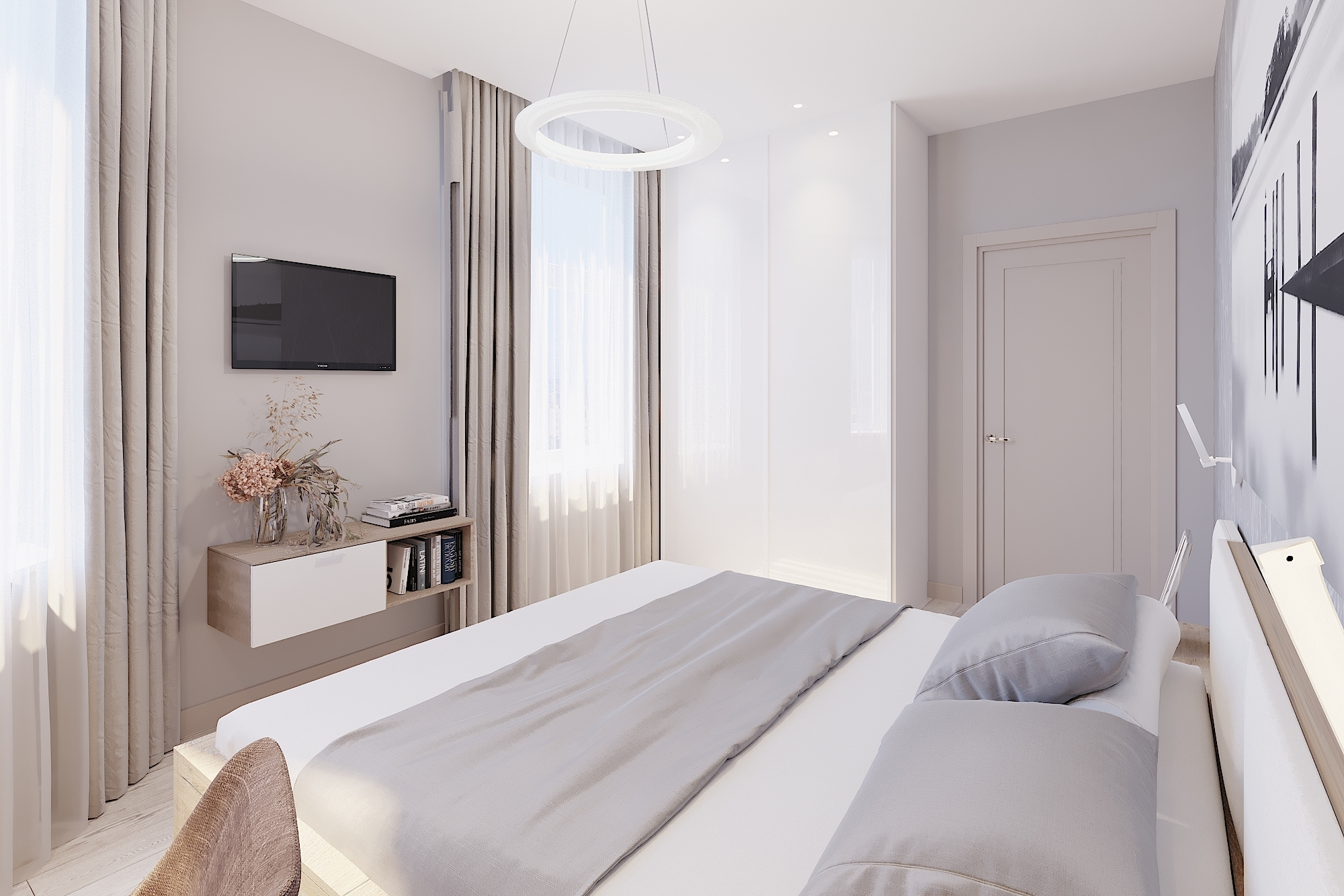 ЖК Рассказово. 2-к квартира. 68 м². Авторский дизайн интерьера