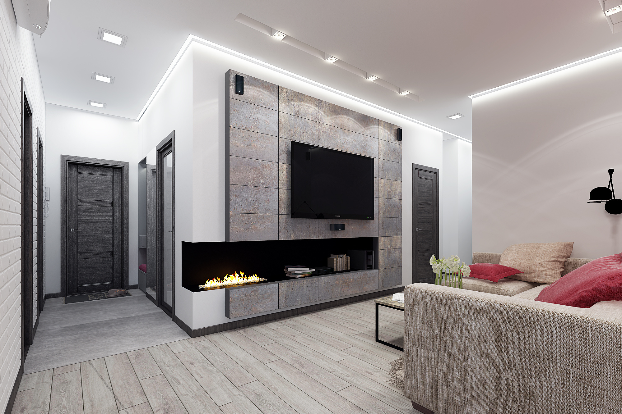 ЖК Триколор. 3-к квартира. 115 м². Авторский дизайн интерьера