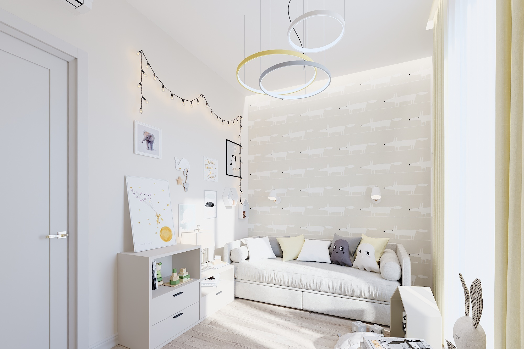 ЖК ЗИЛАРТ. 1-к квартира. 47 м². Авторский дизайн интерьера