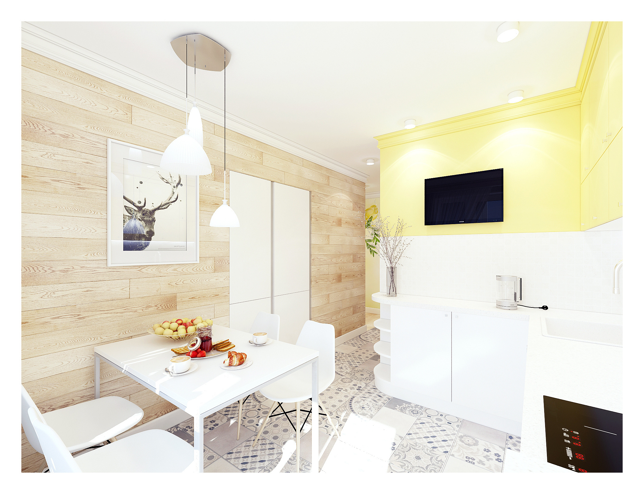 ЖК Московский. 2-к квартира. 57 м². Авторский дизайн интерьера