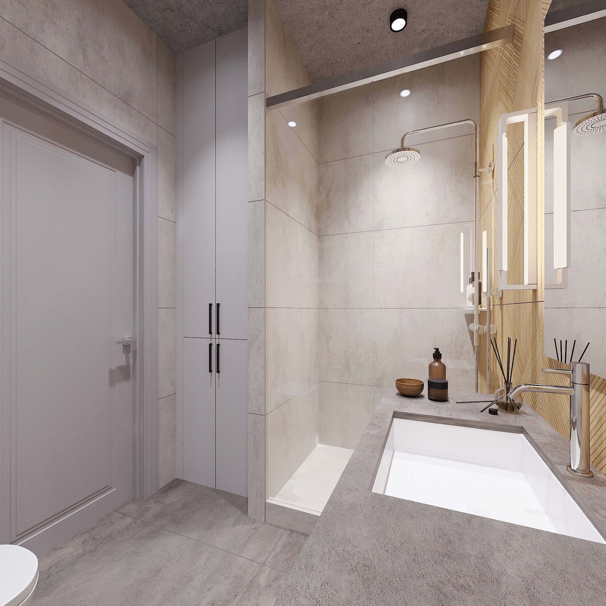 ЖК Скандинавия. 4-к квартира. 123 м². Авторский дизайн интерьера