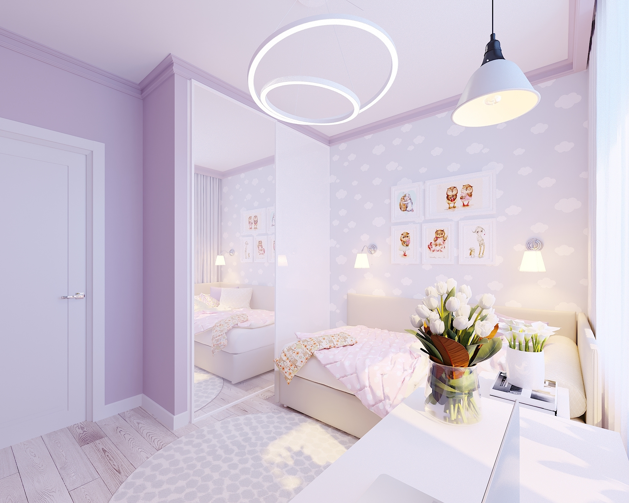 ЖК Арт. 3-к квартира. 81 м². Авторский дизайн интерьера