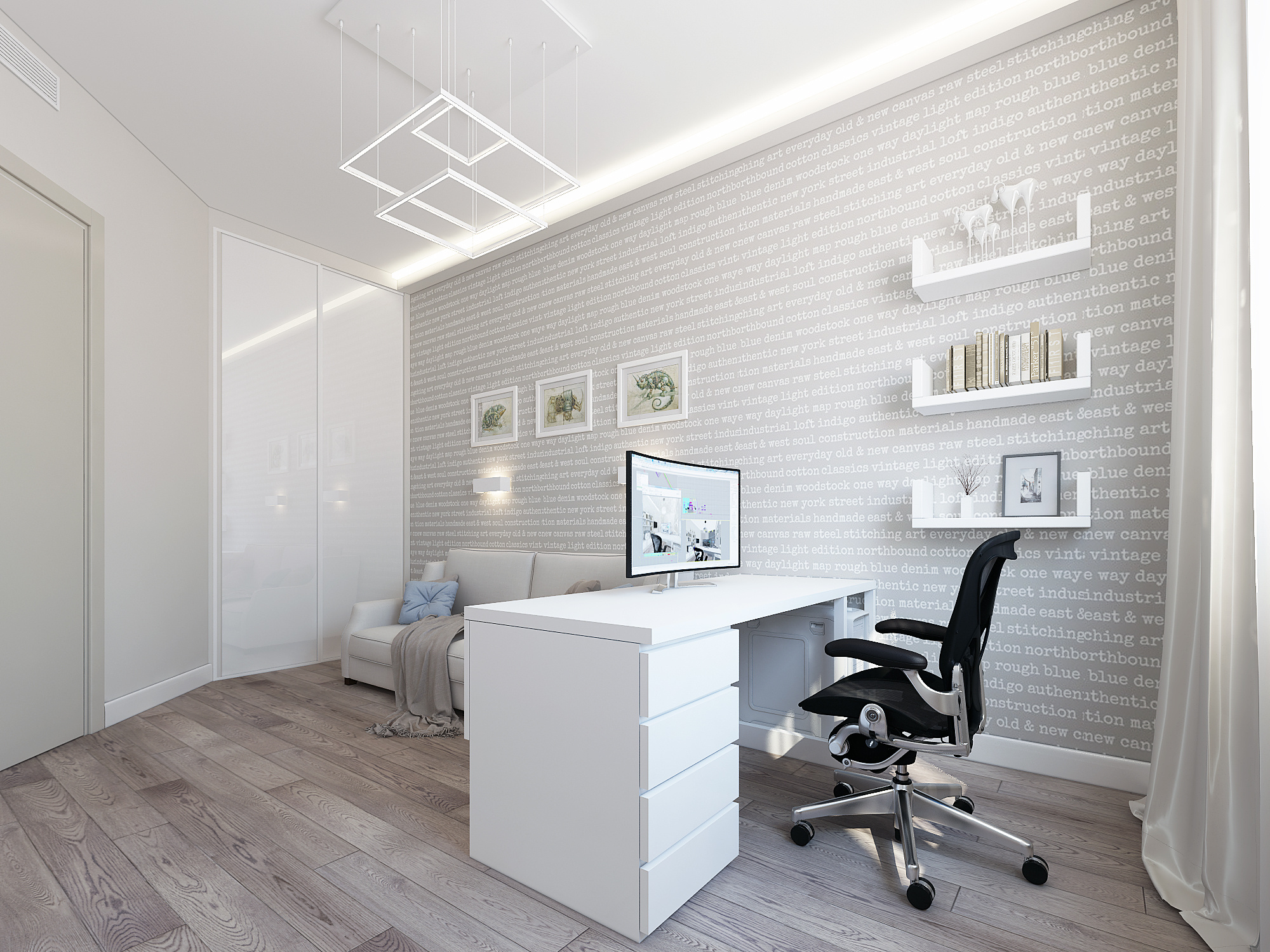 ЖК Континенталь. 4-к квартира. 186 м². Авторский дизайн интерьера