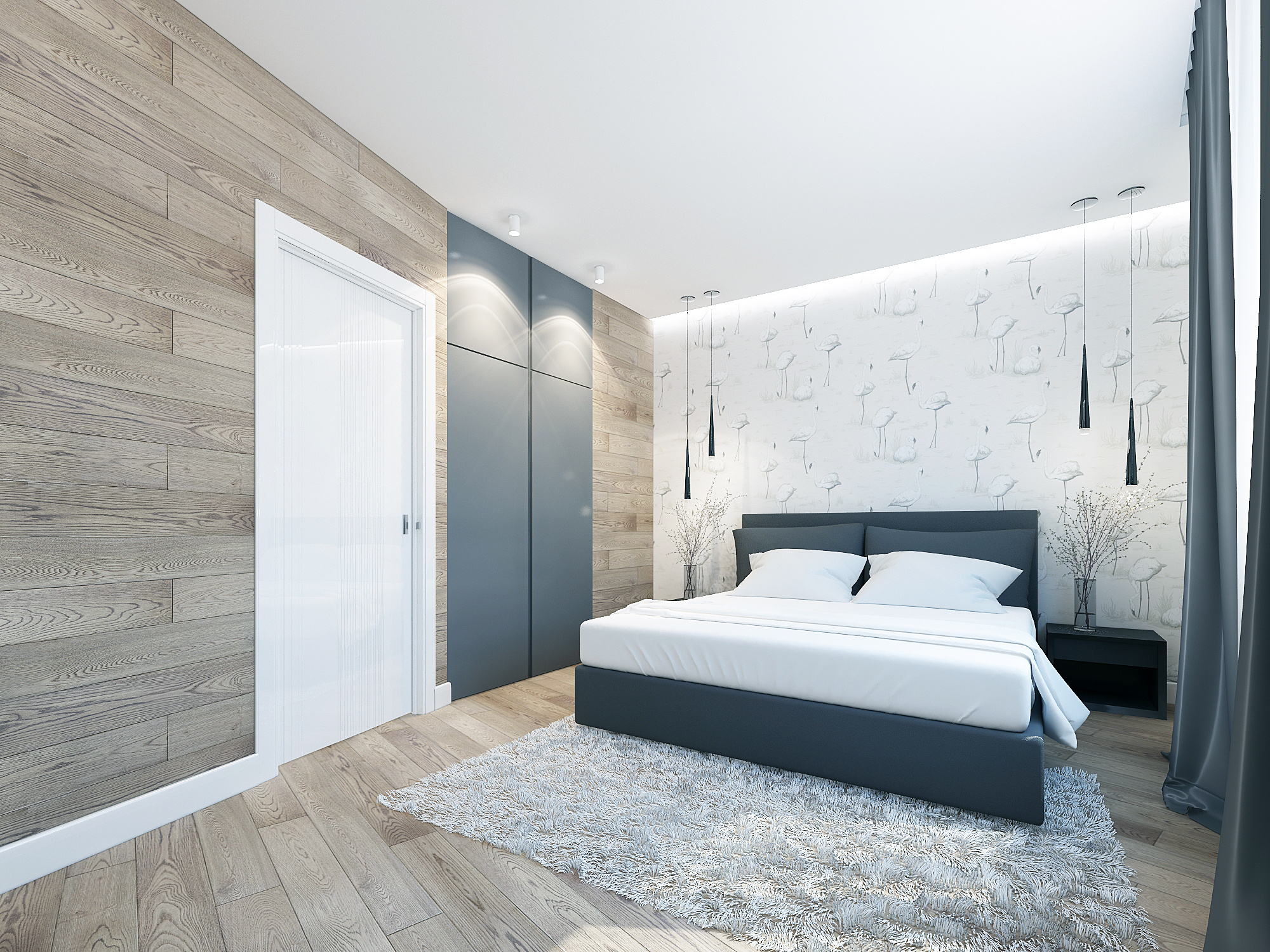 3-к квартира. 90 м². Авторский дизайн интерьера