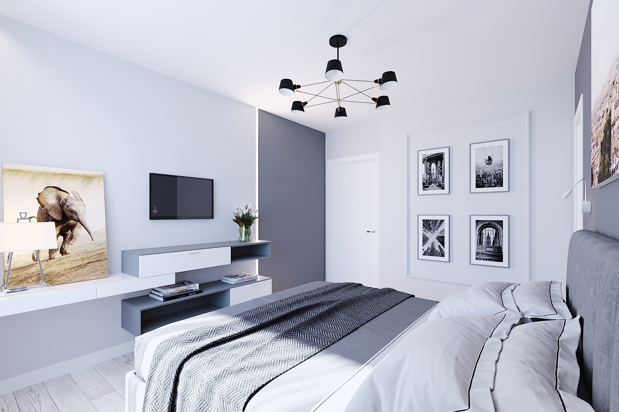 ЖК Арт. 3-к квартира. 81 м². Авторский дизайн интерьера