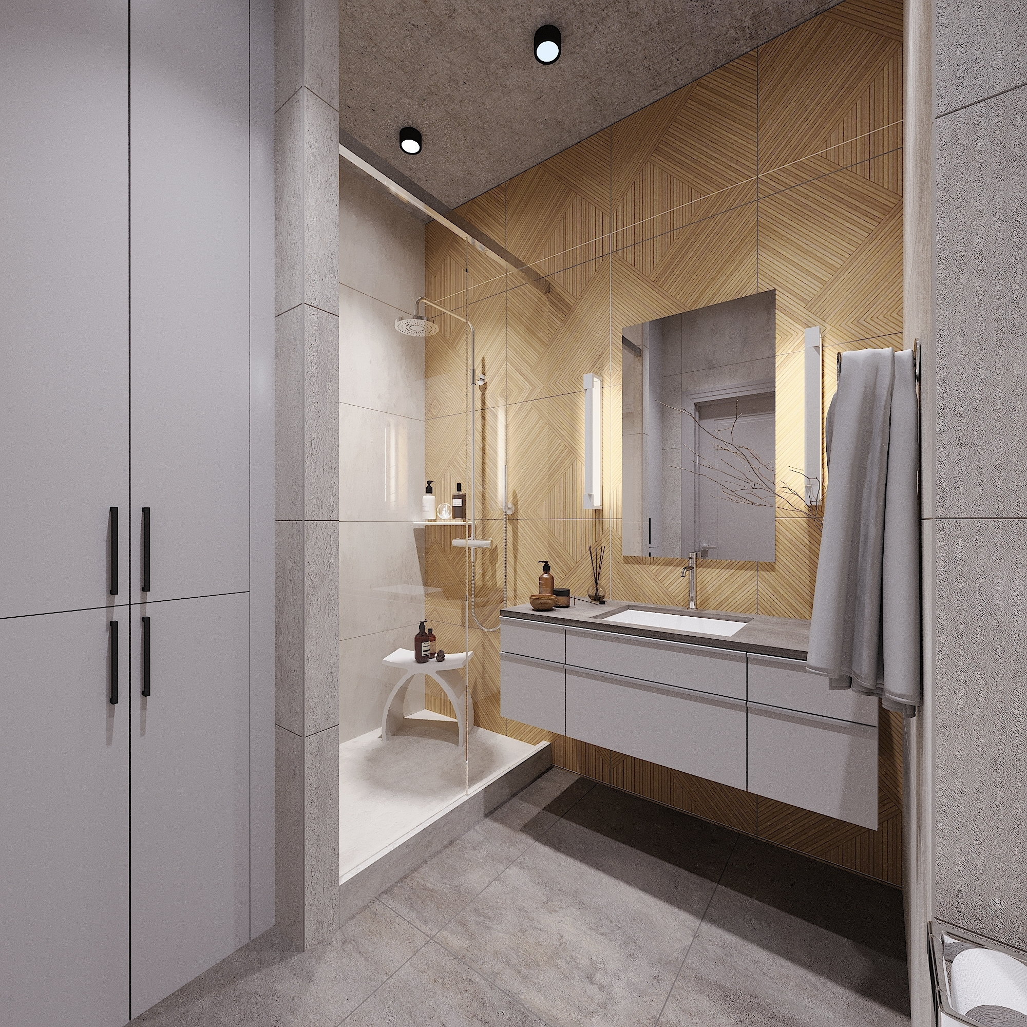 ЖК Скандинавия. 4-к квартира. 123 м². Авторский дизайн интерьера