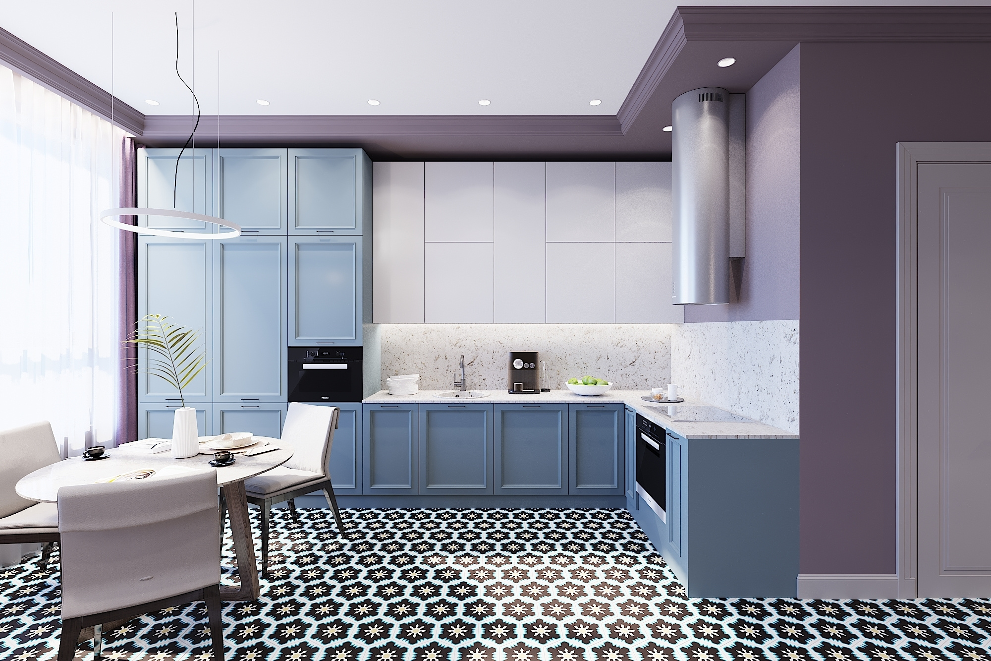 ЖК Сердце столицы. 3-к квартира. 103 м². Авторский дизайн интерьера