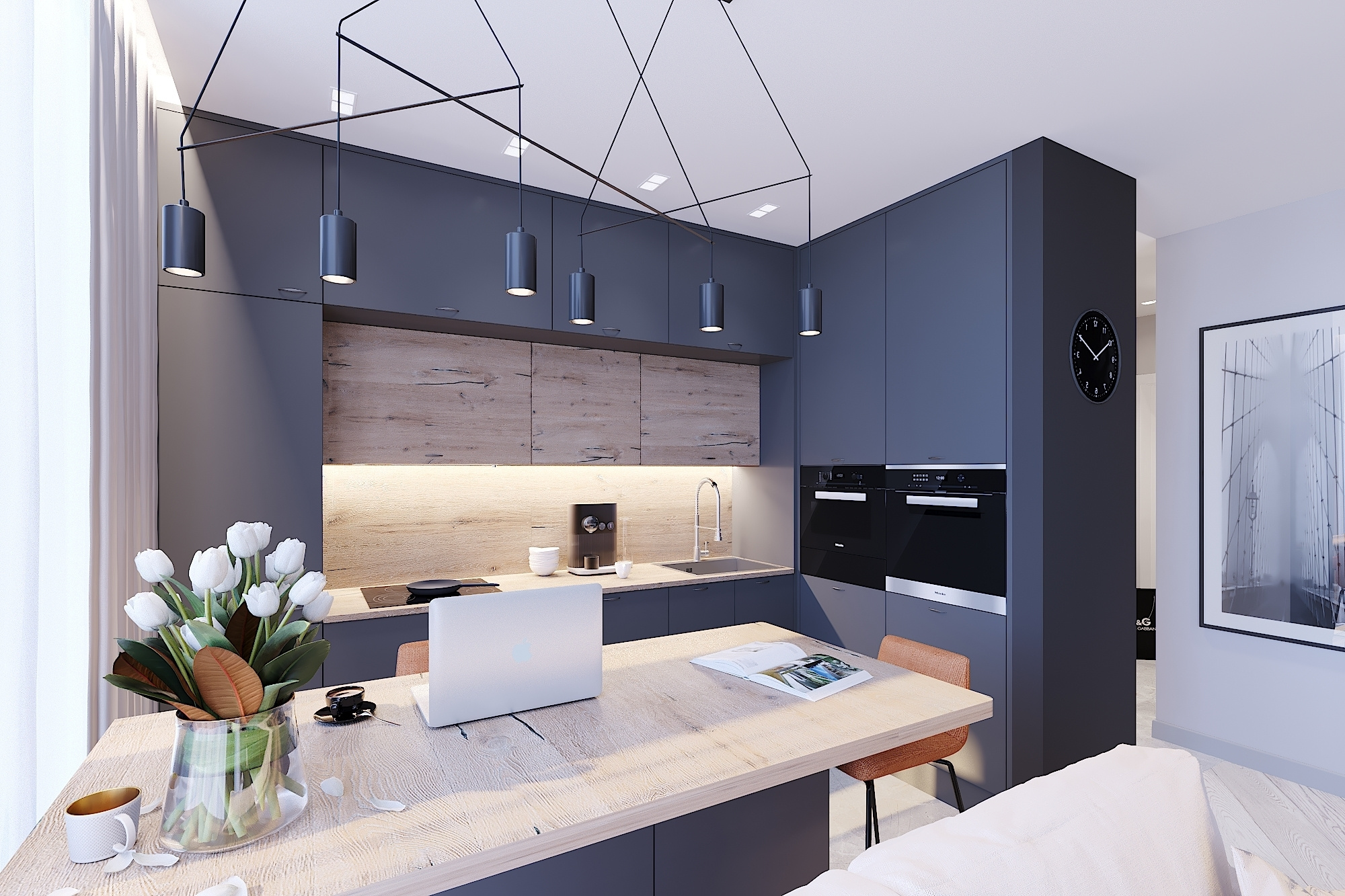 ЖК Новая Звезда. 2-к квартира. 78 м². Авторский дизайн интерьера