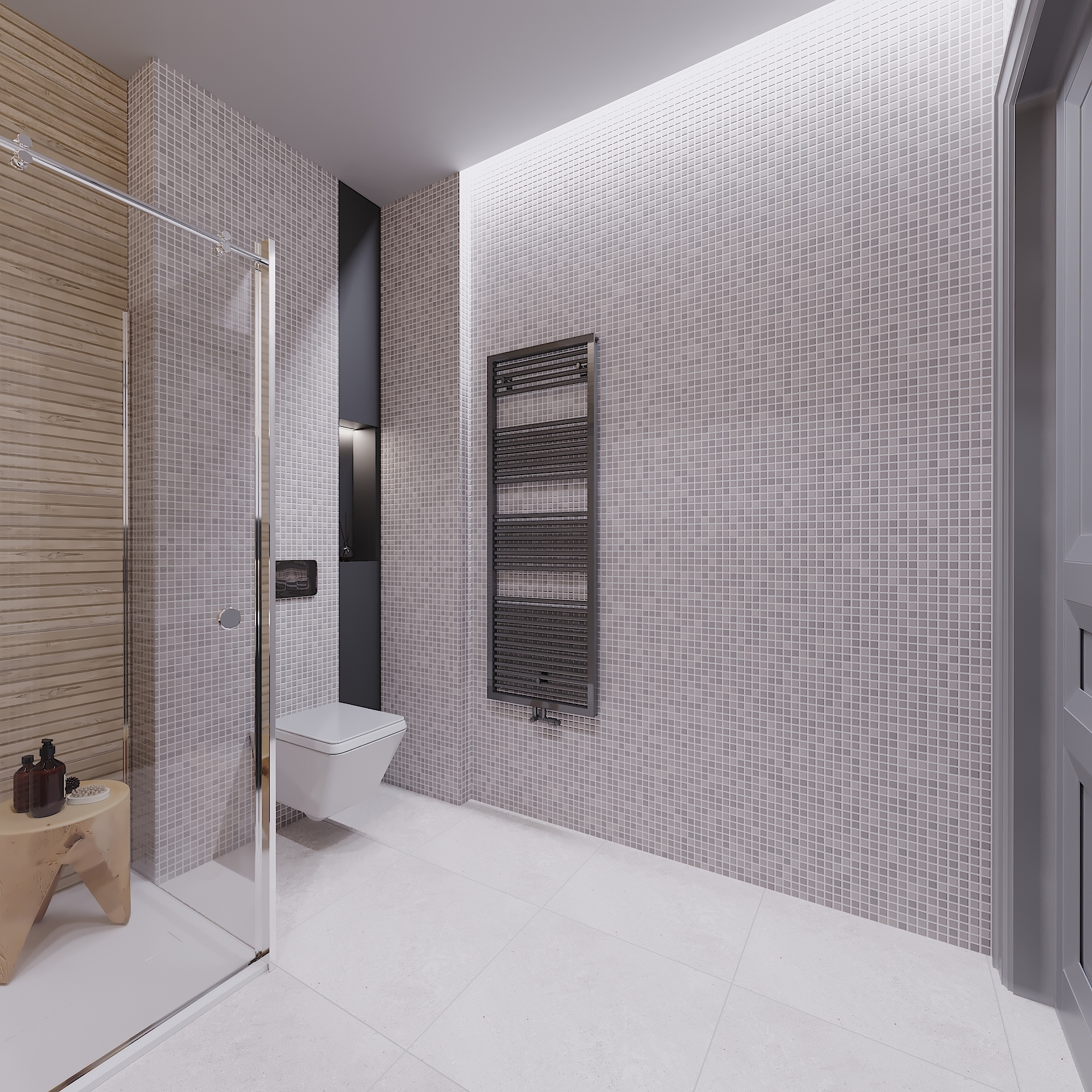 ЖК Воробьев дом. 3-к квартира. 129 м². Авторский дизайн интерьера