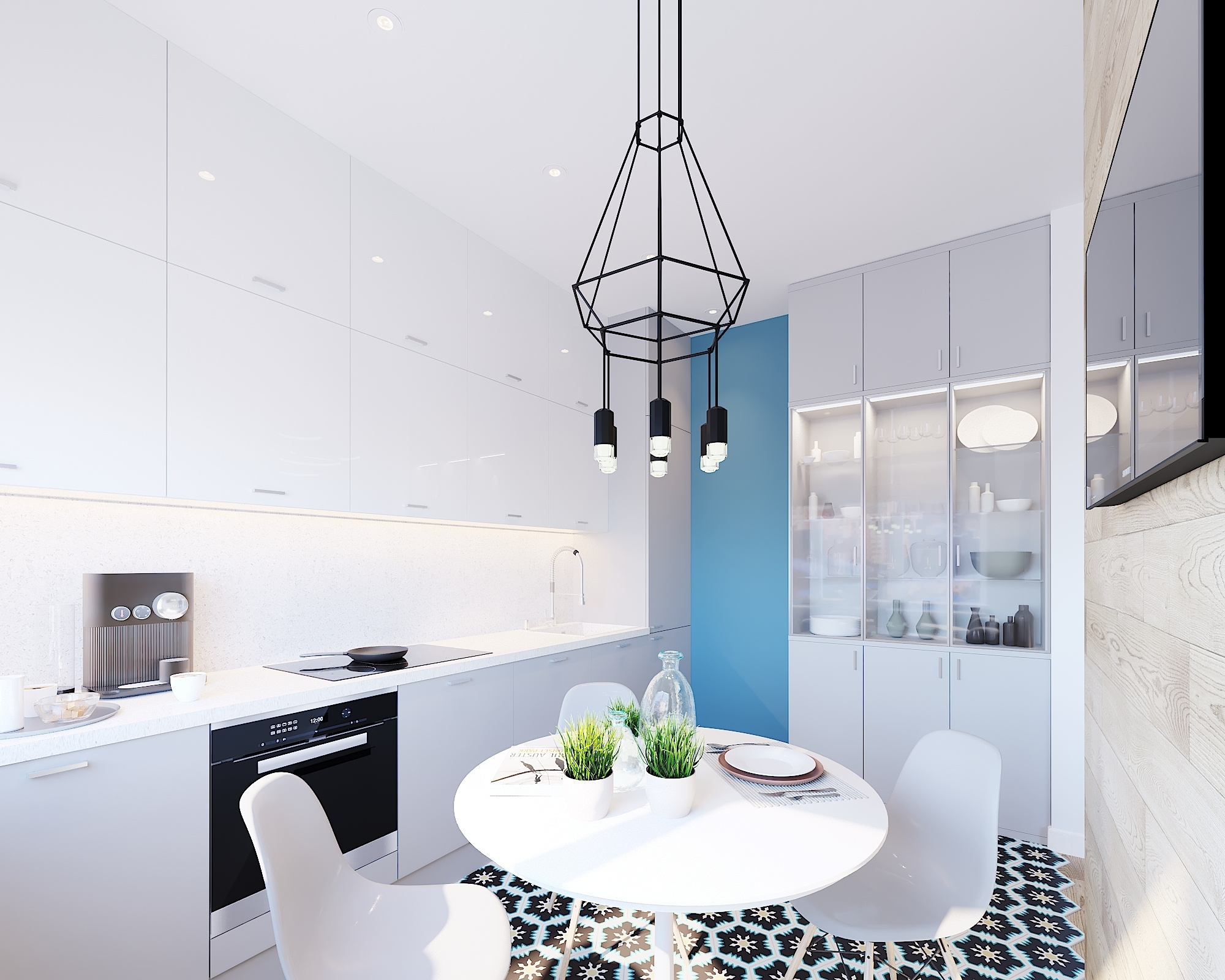 ЖК Технопарк. 1-к квартира. 38 м². Авторский дизайн интерьера