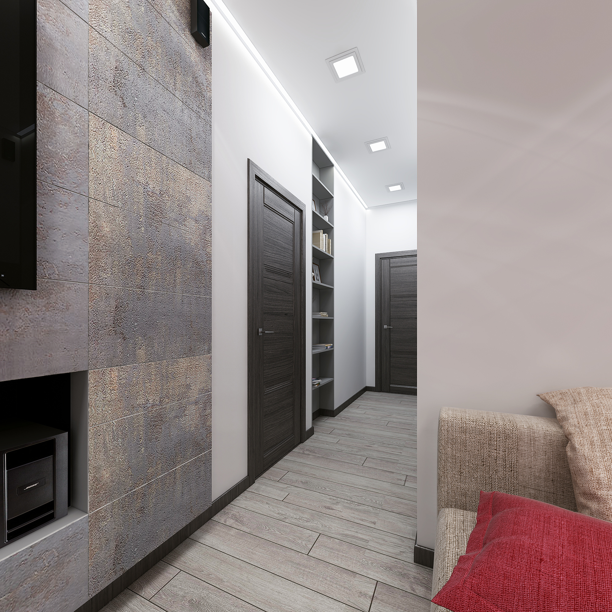 ЖК Триколор. 3-к квартира. 115 м². Авторский дизайн интерьера