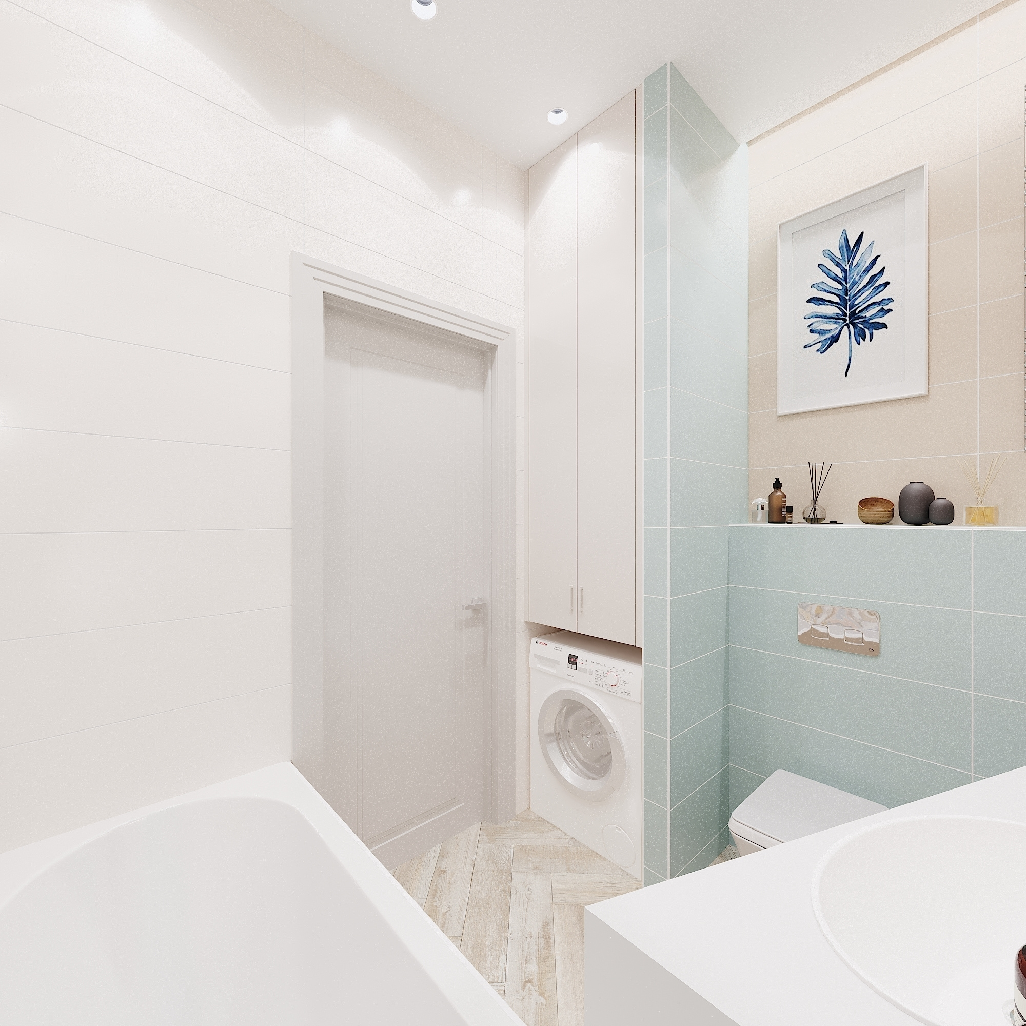 ЖК Велтон Парк. 3-к квартира. 93 м². Авторский дизайн интерьера