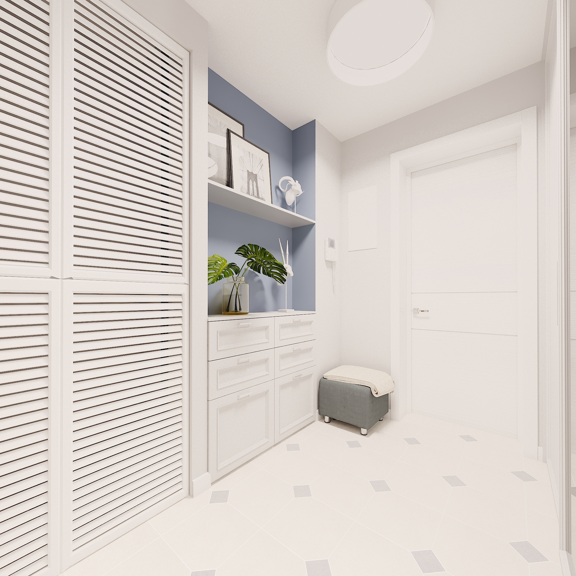 ЖК Арт. 3-к квартира. 81 м². Авторский дизайн интерьера